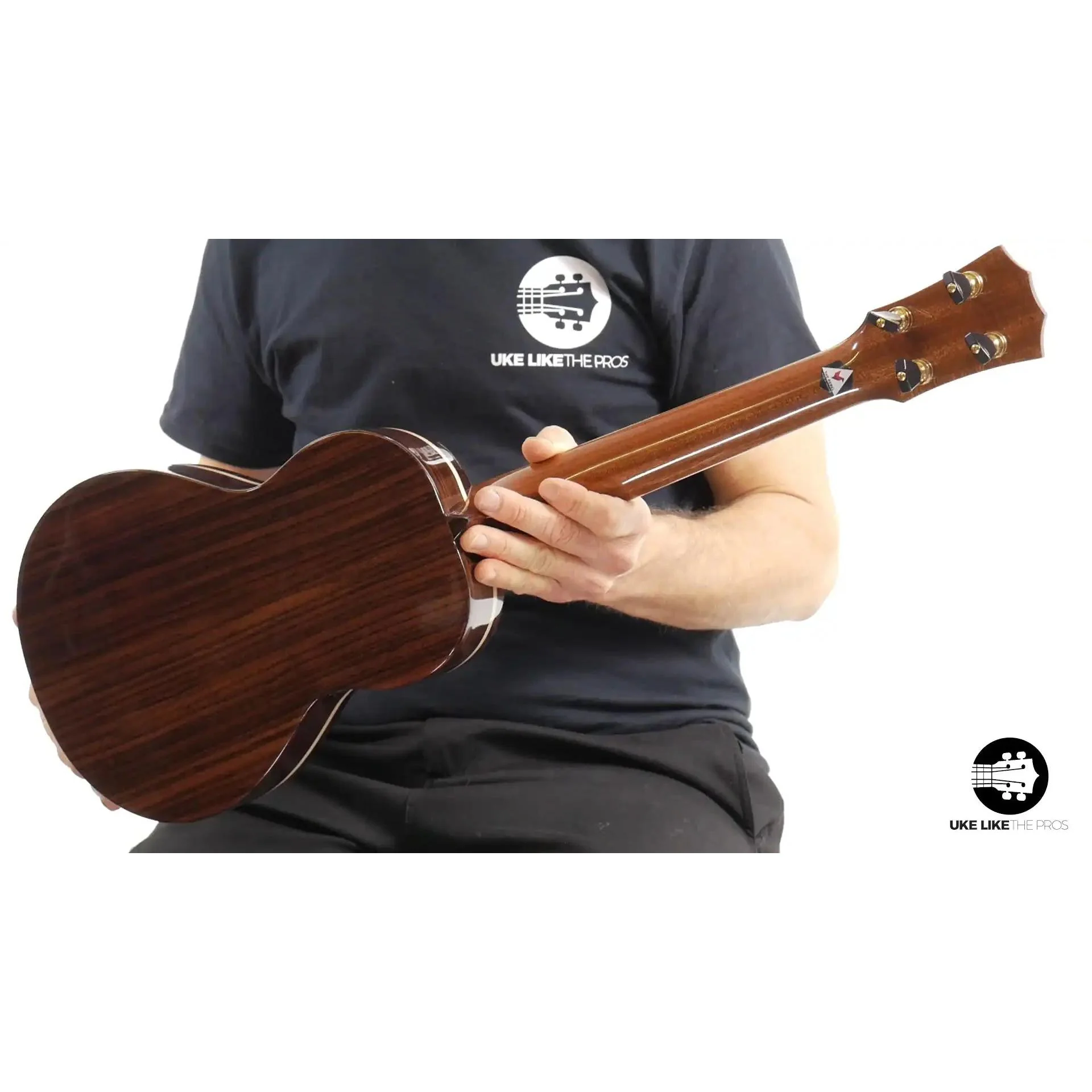 Rebel Quark Tenor Ukulele Solid Spruce Top and Solid Rosewood "The Hitman" B Stock 10% Off - Image 6