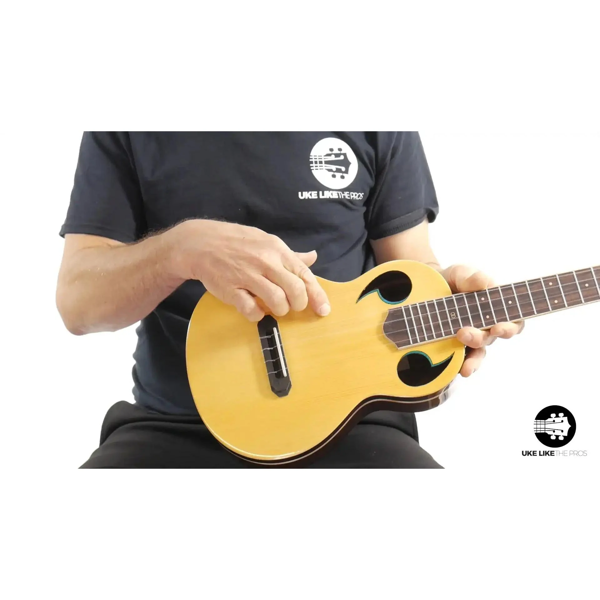 Rebel Quark Tenor Ukulele Solid Spruce Top and Solid Rosewood "The Hitman" B Stock 10% Off - Image 8