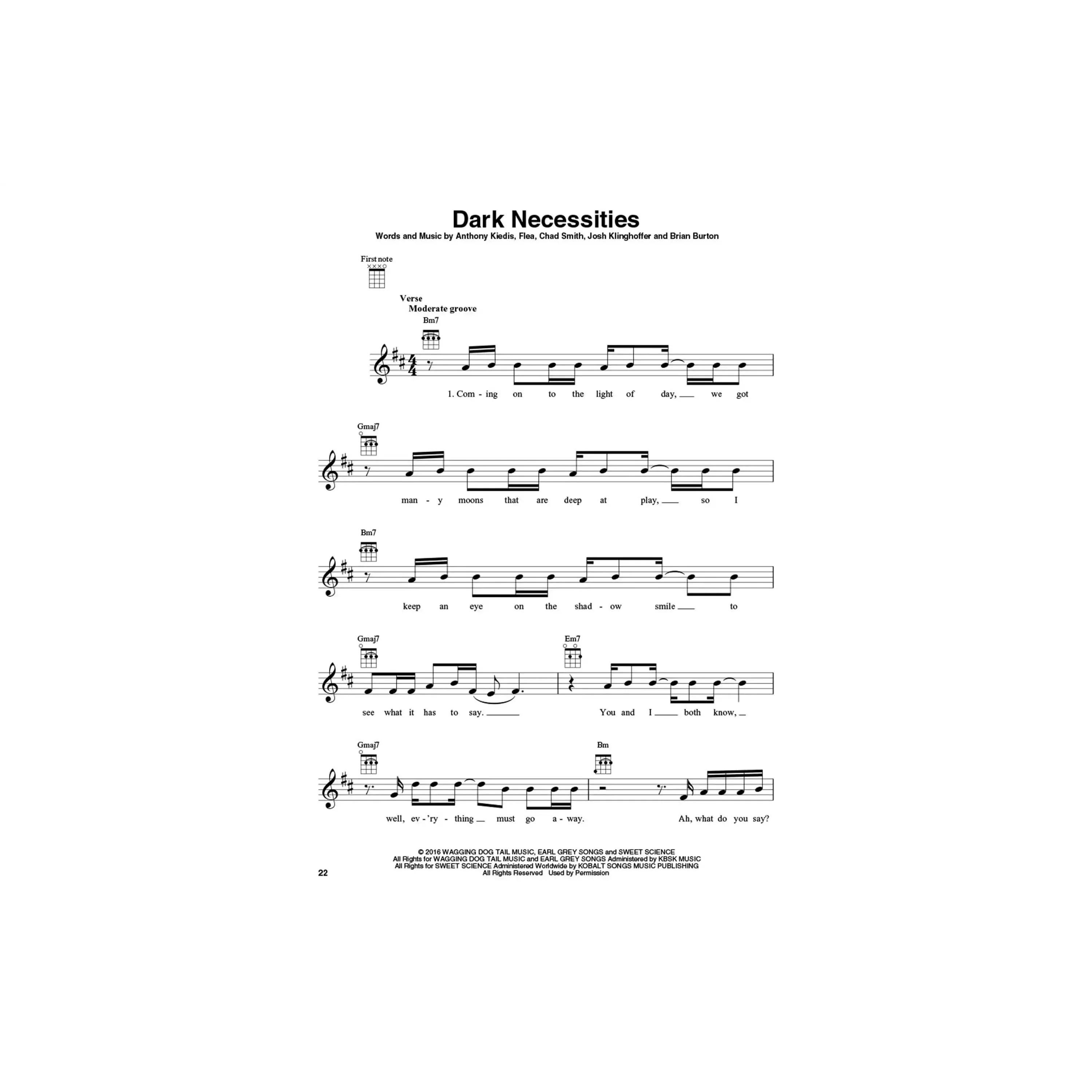 Red Hot Chili Peppers for Ukulele - Image 5