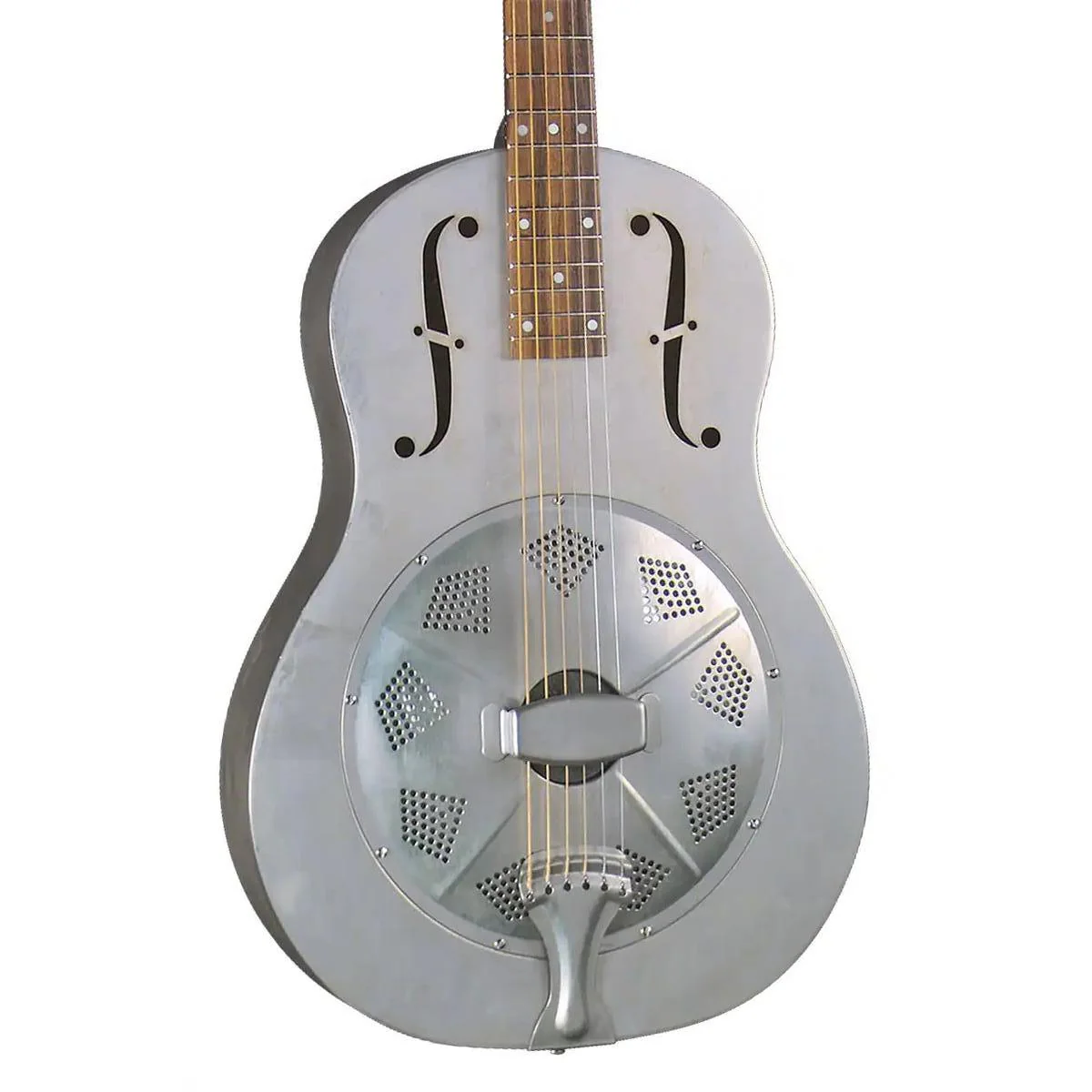 Regal RC-43 Antique Nickel Plated Steel Triolian Guitar