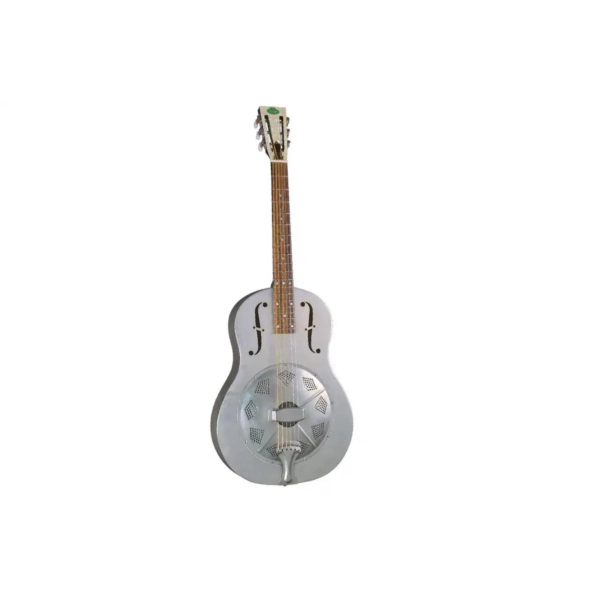 Regal RC-43 Antique Nickel Plated Steel Triolian Guitar - Image 3