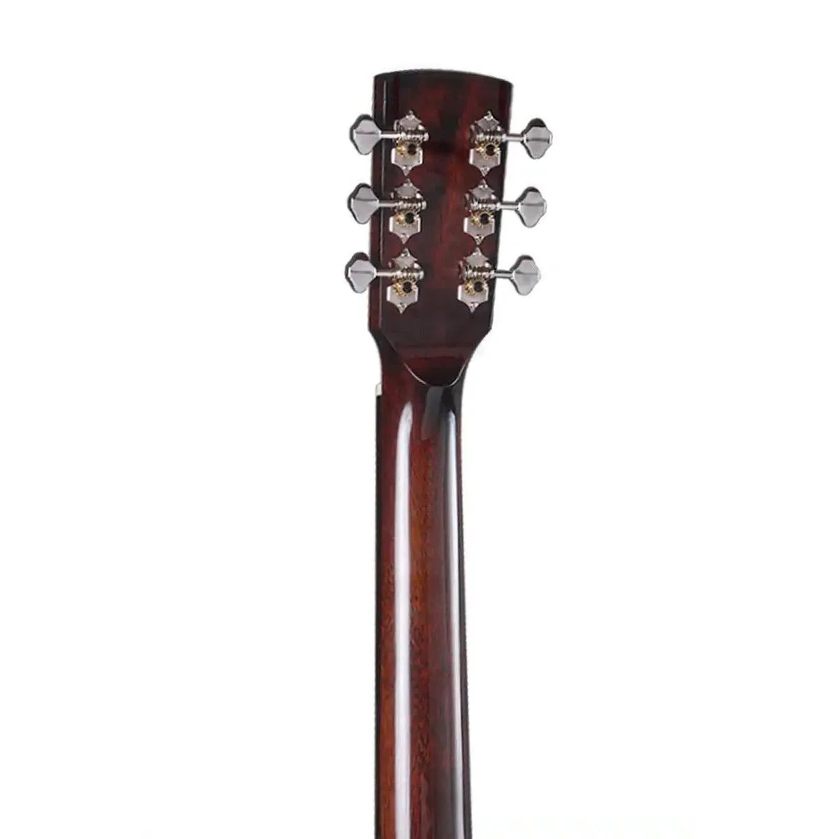 Regal RC-51 Nickel Plated Brass Tricone Resophonic Guitar - Image 5
