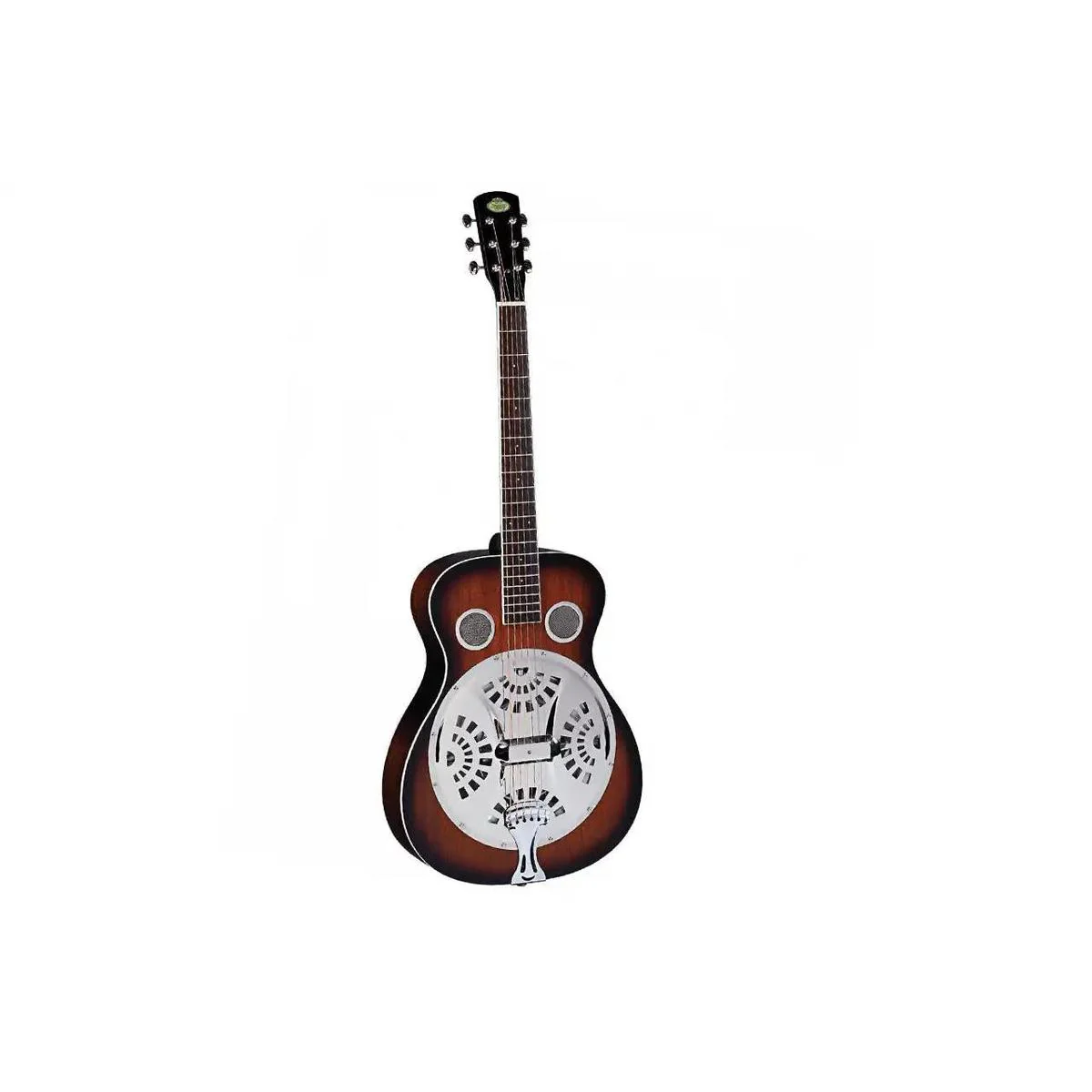 Regal RD-30T Tobacco Sunburst Roundneck Resophonic Guitar - Image 3