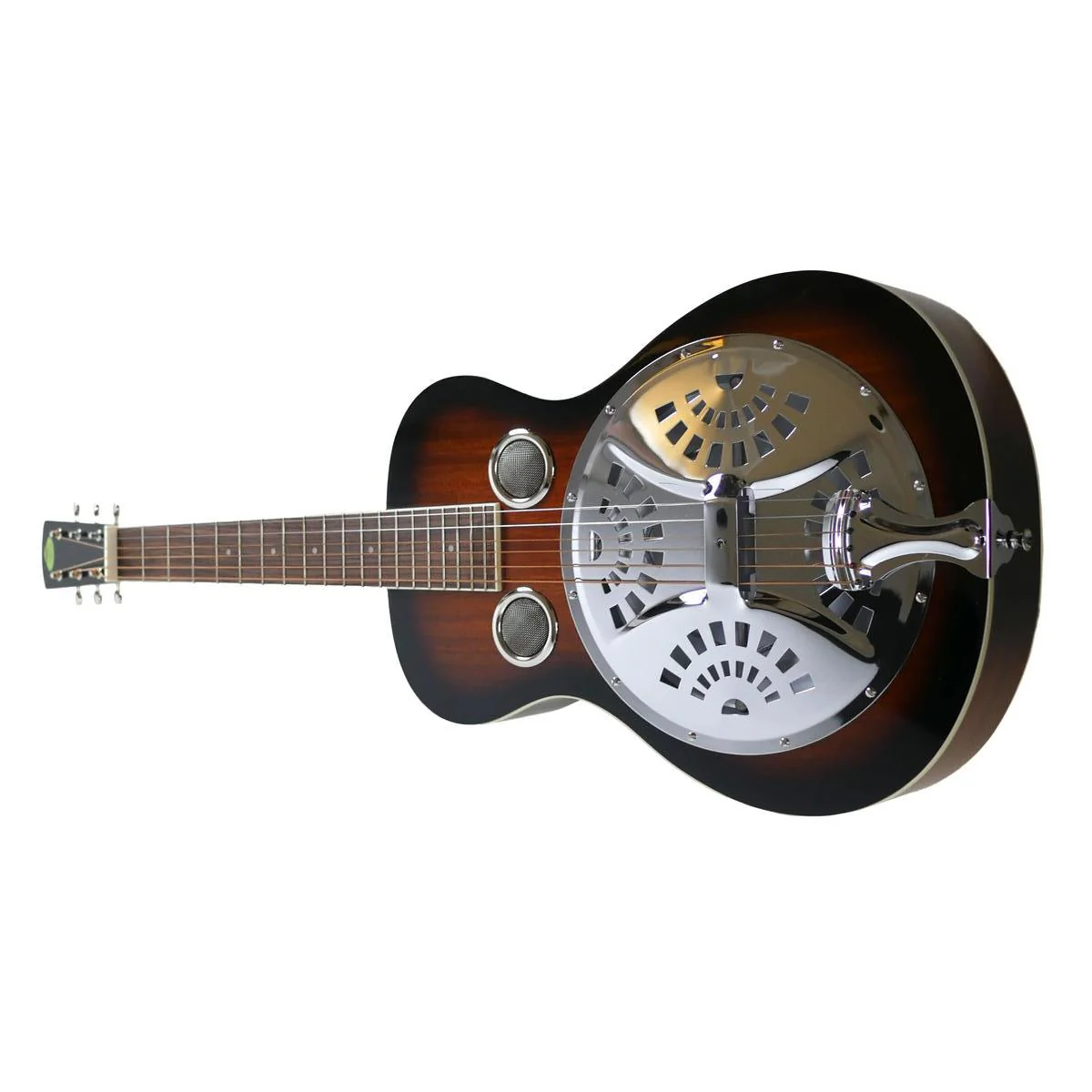 Regal RD-30TS Tobacco Sunburst Squareneck Resophonic Guitar w/ Cordoba Gig Bag - Open Box - Image 4
