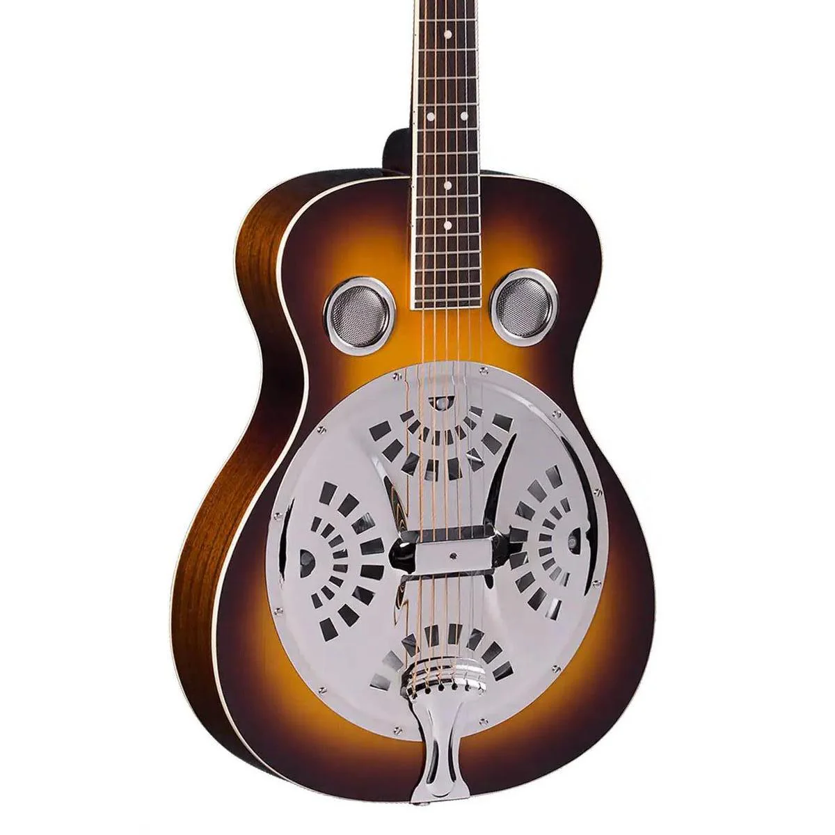 Regal RD-40V Studio Series Sunburst Roundneck Resophonic Guitar