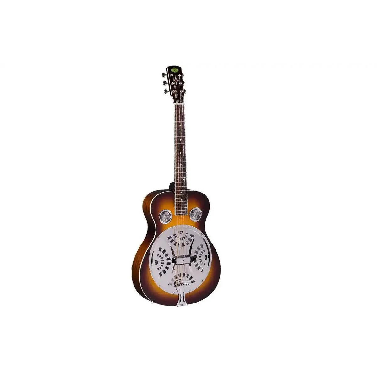 Regal RD-40V Studio Series Sunburst Roundneck Resophonic Guitar - Image 3