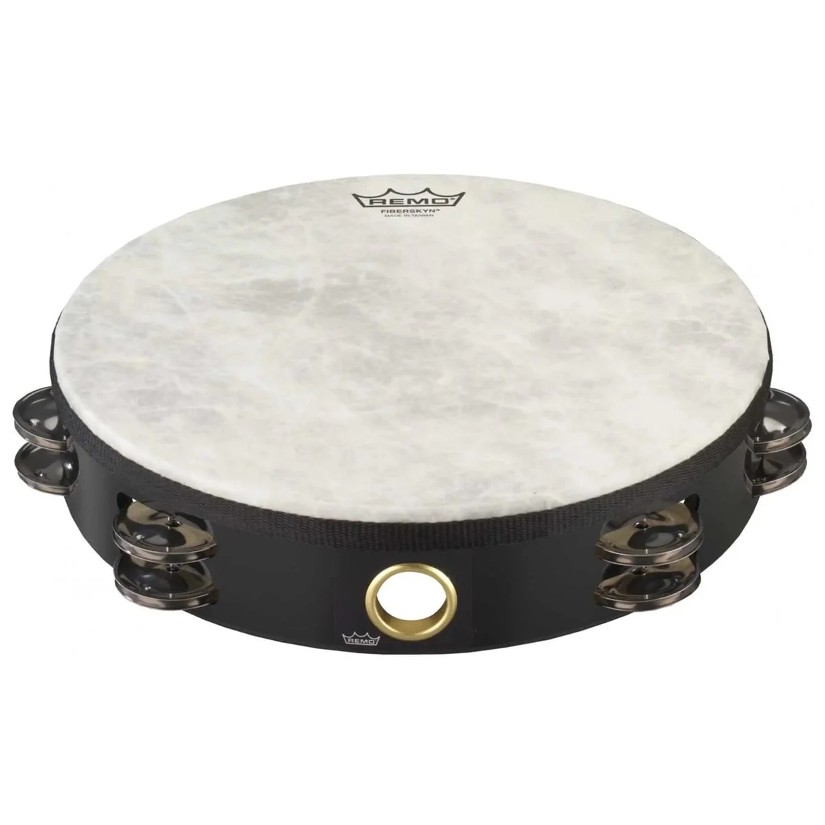 REMO 10" Tambourine with 2 Rows of 8 jingles