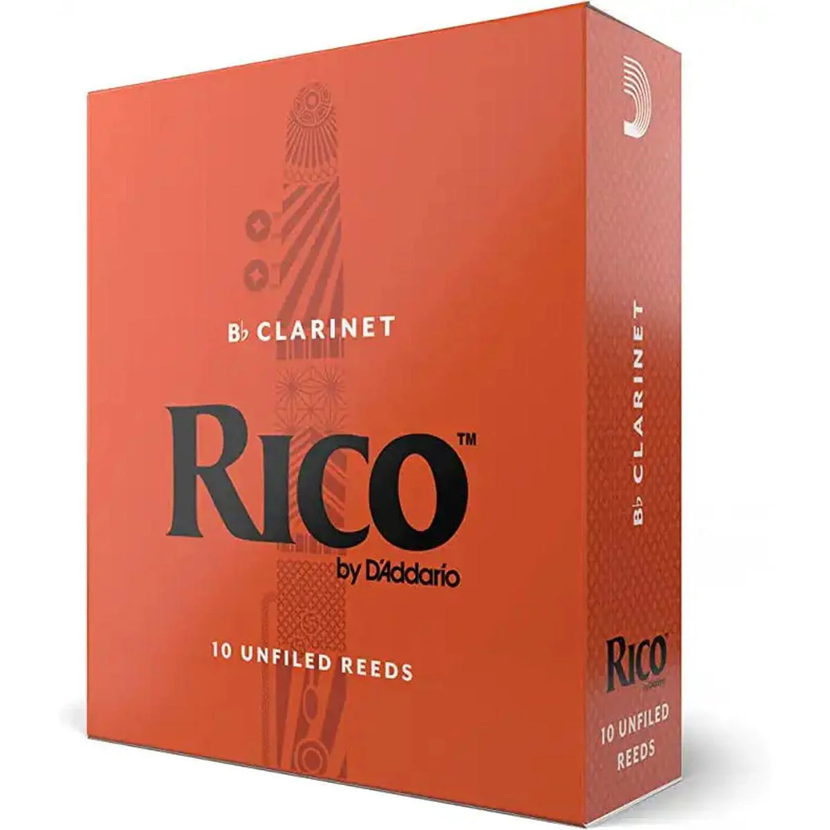 Rico by D'Addario Bb Clarinet Reeds Strength 2.0 - 10 Pack - Image 3