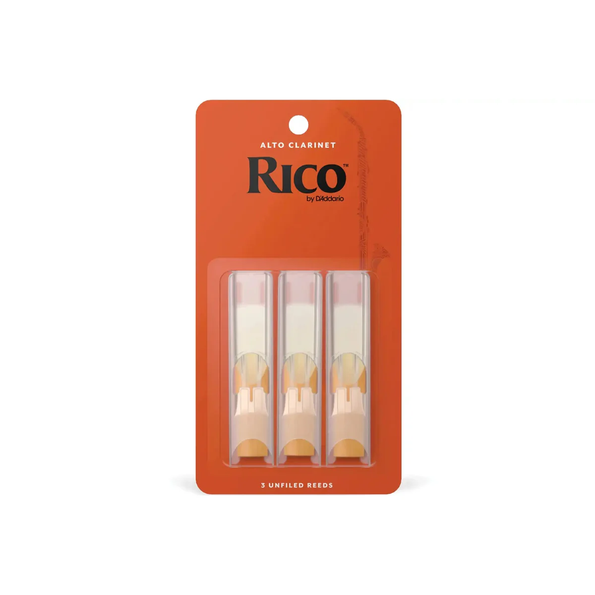 Rico by D'Addario Bb Clarinet Reeds Strength 2.0 - 3 Pack