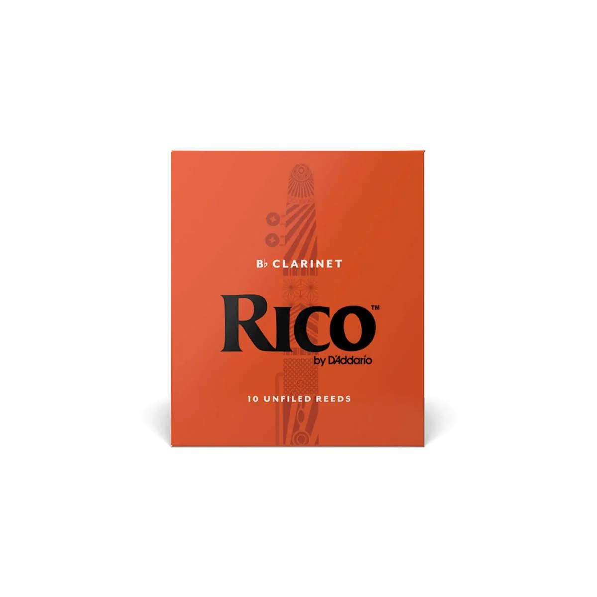 Rico by D'Addario Bb Clarinet Reeds Strength 2.5 - 10 Pack