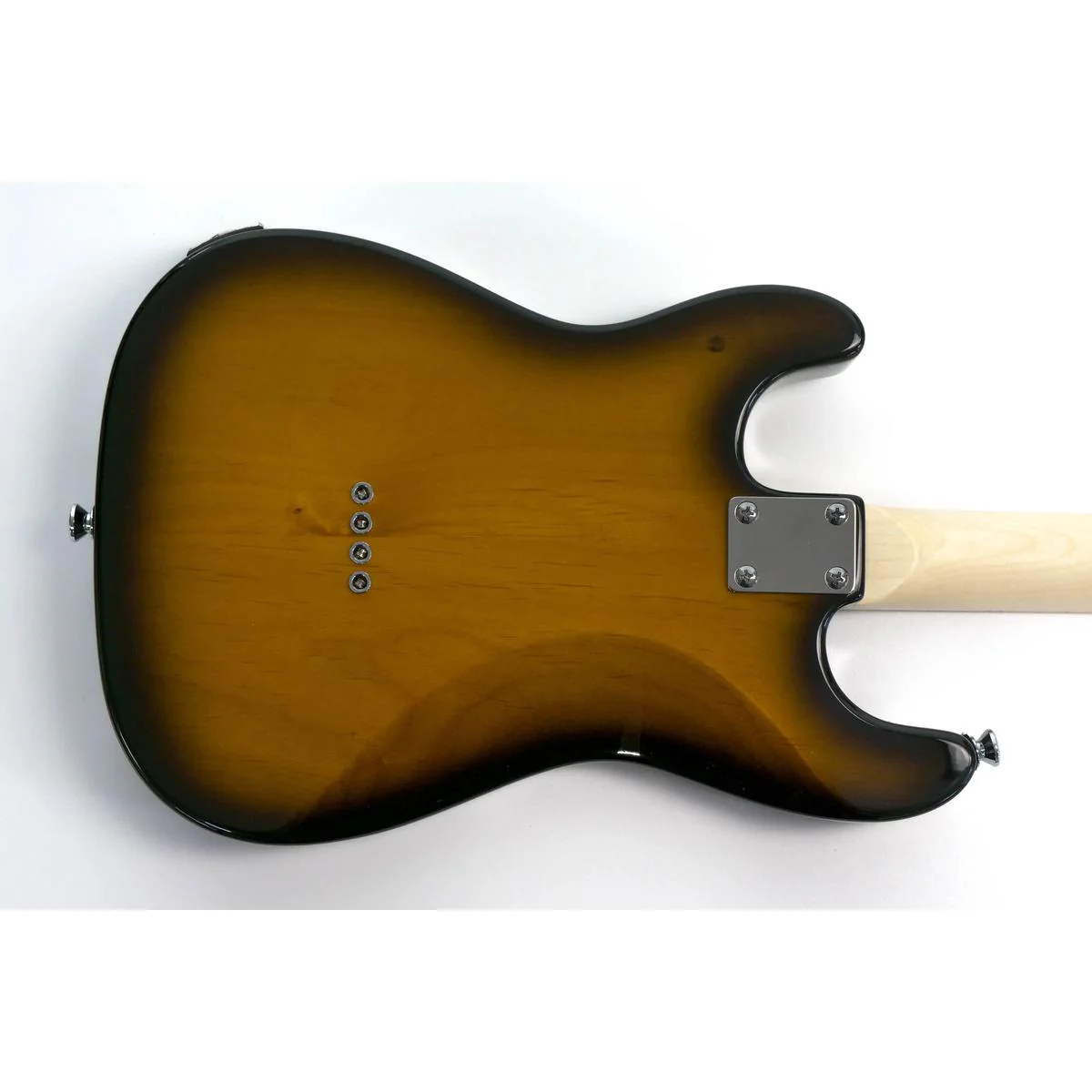 Risa ST-432-SB Strat-Style Electric Tenor Ukulele - Sunburst - Image 2