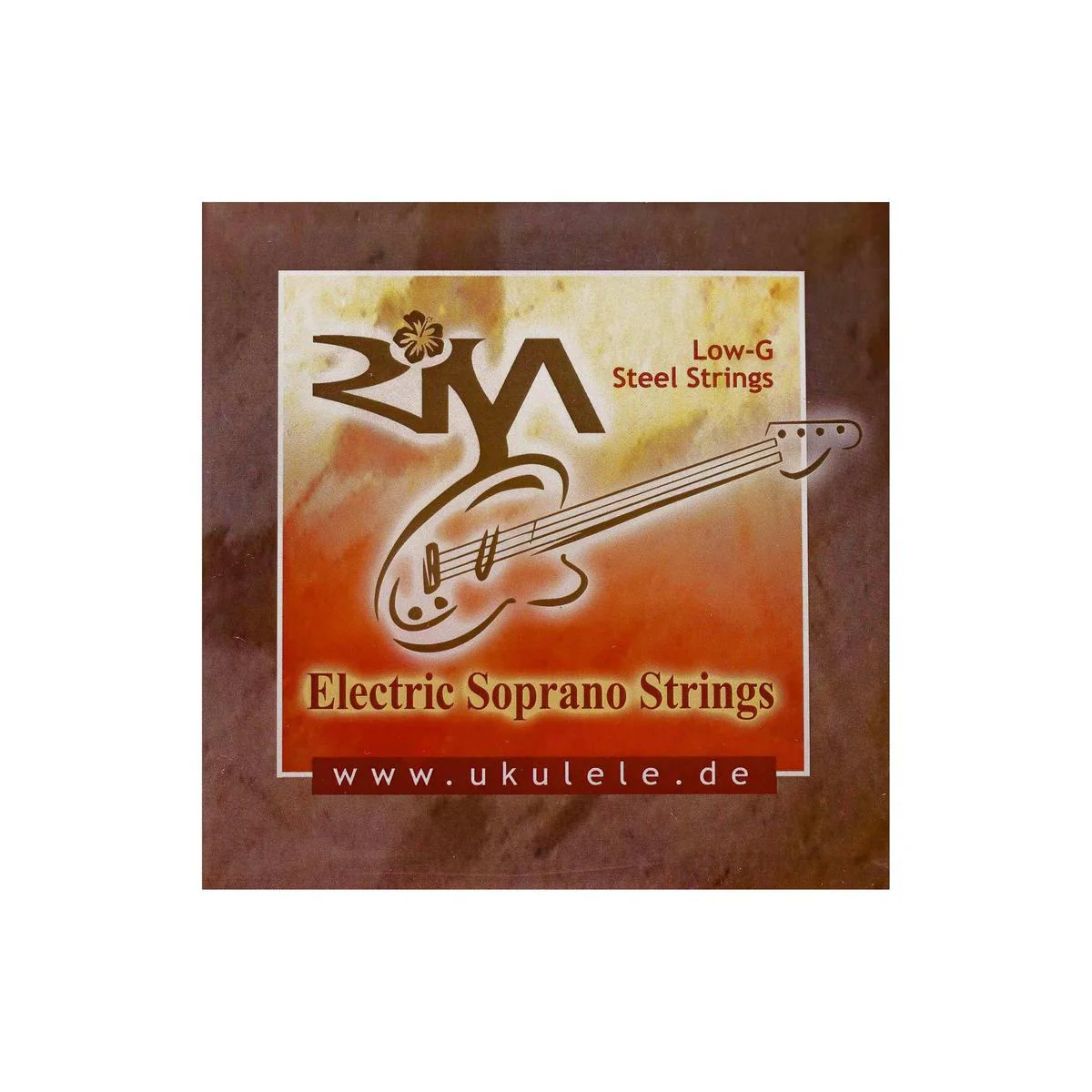 Risa Steel Electric Soprano Ukulele Strings (G-C-E-A Tuning) - LOW G