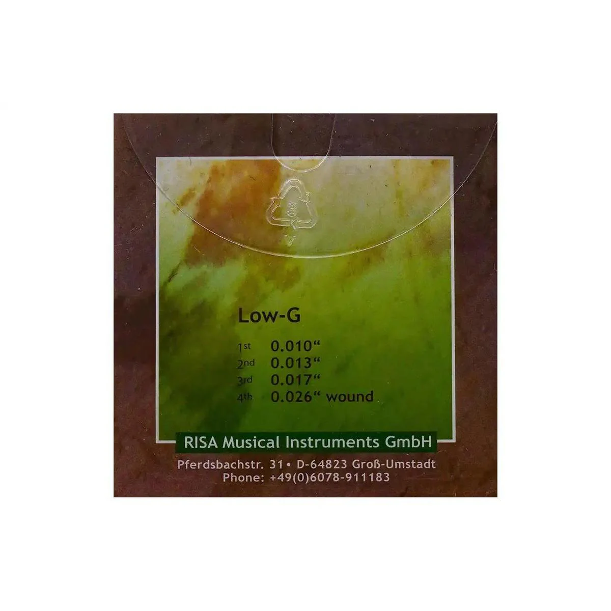 Risa Steel Electric Tenor Ukulele Strings (G-C-E-A Tuning) - LOW G - Image 2