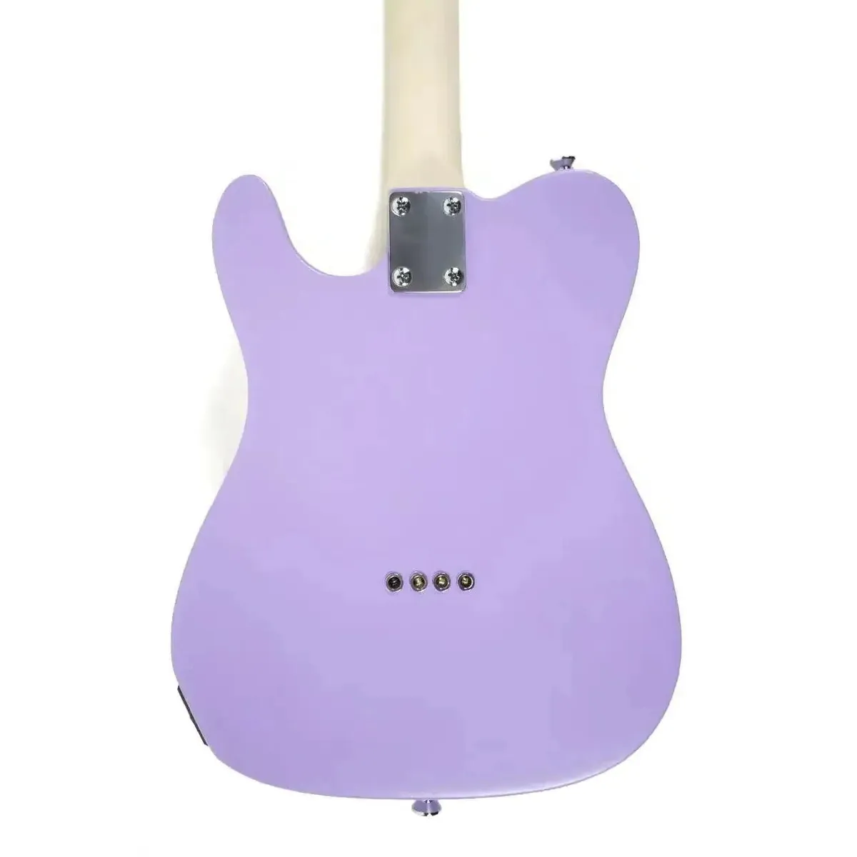 Risa TE-432 Custom Tele-Style Electric Tenor Ukulele - Purple - Image 2