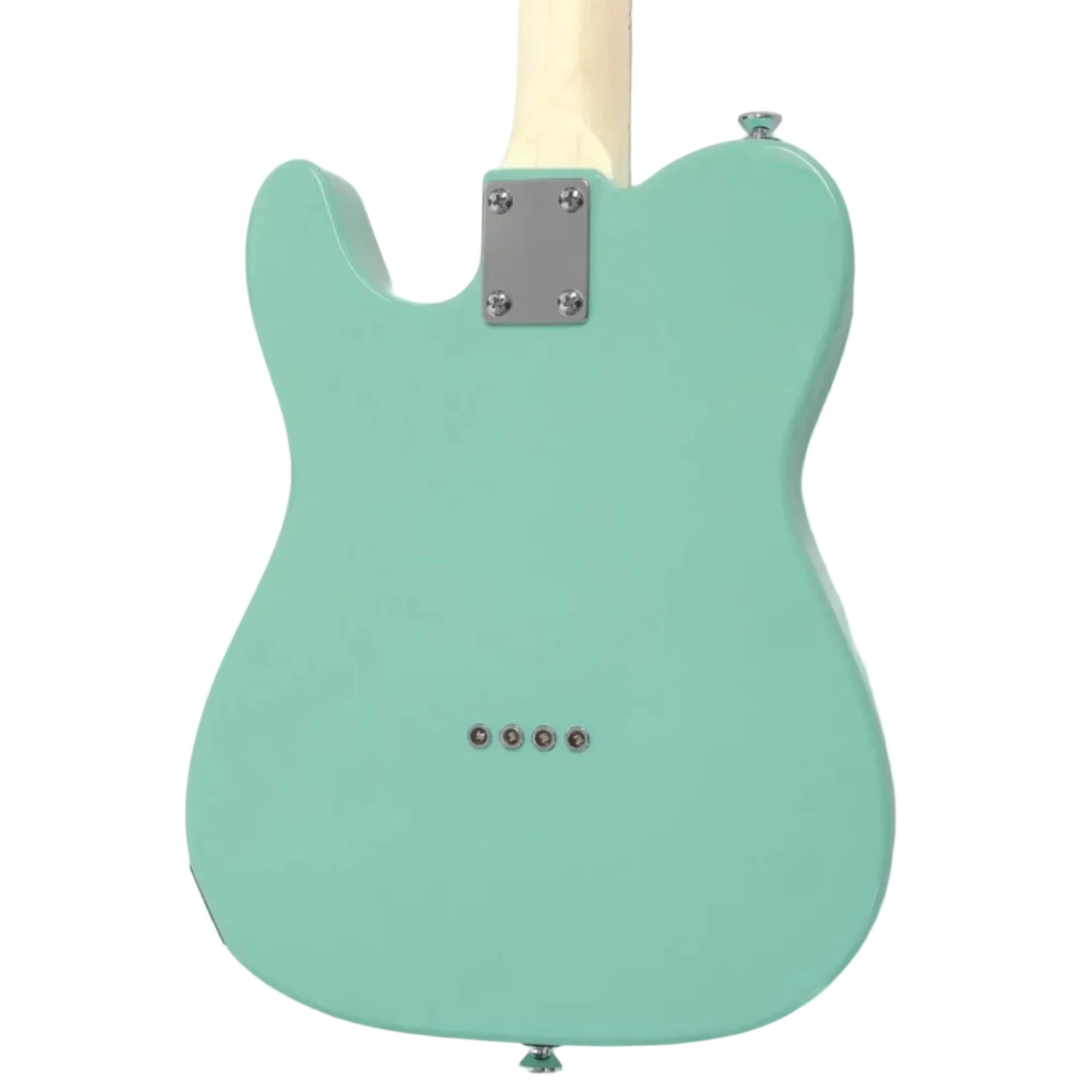 Risa TE-432-SG Tele-Style Electric Tenor Ukulele - Sea Foam Green - Image 2
