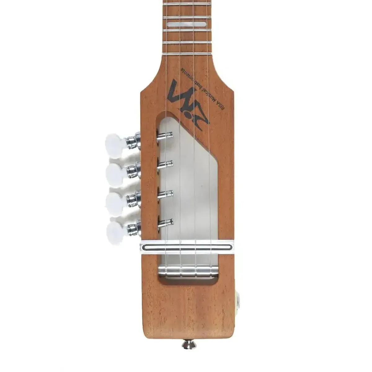 Risa UKS432WA Walnut Travel Stick Electric Tenor Ukulele