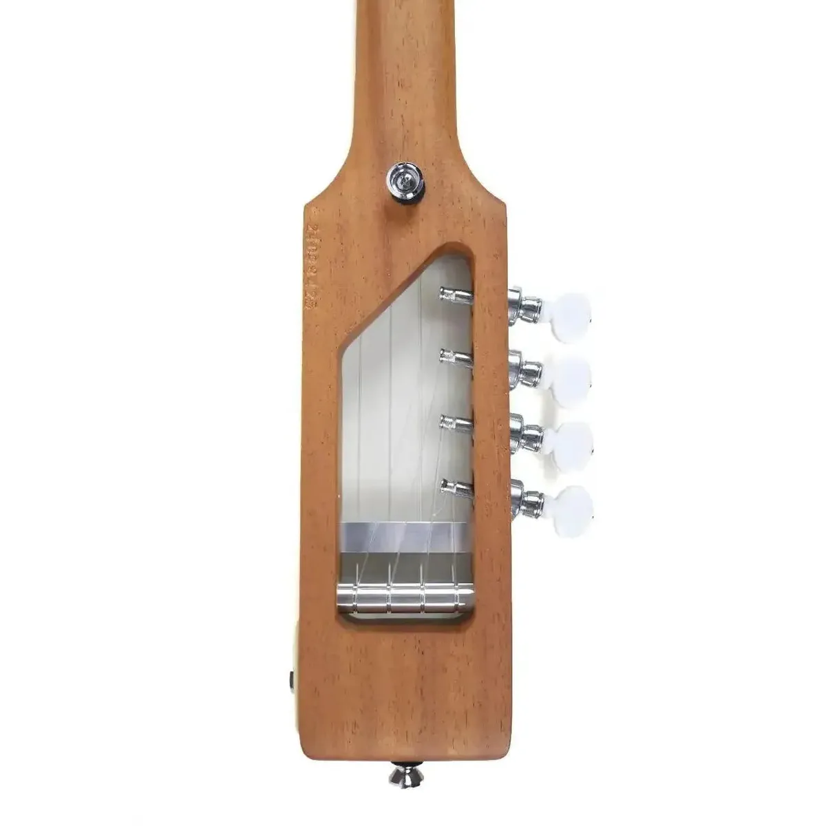 Risa UKS432WA Walnut Travel Stick Electric Tenor Ukulele - Image 2