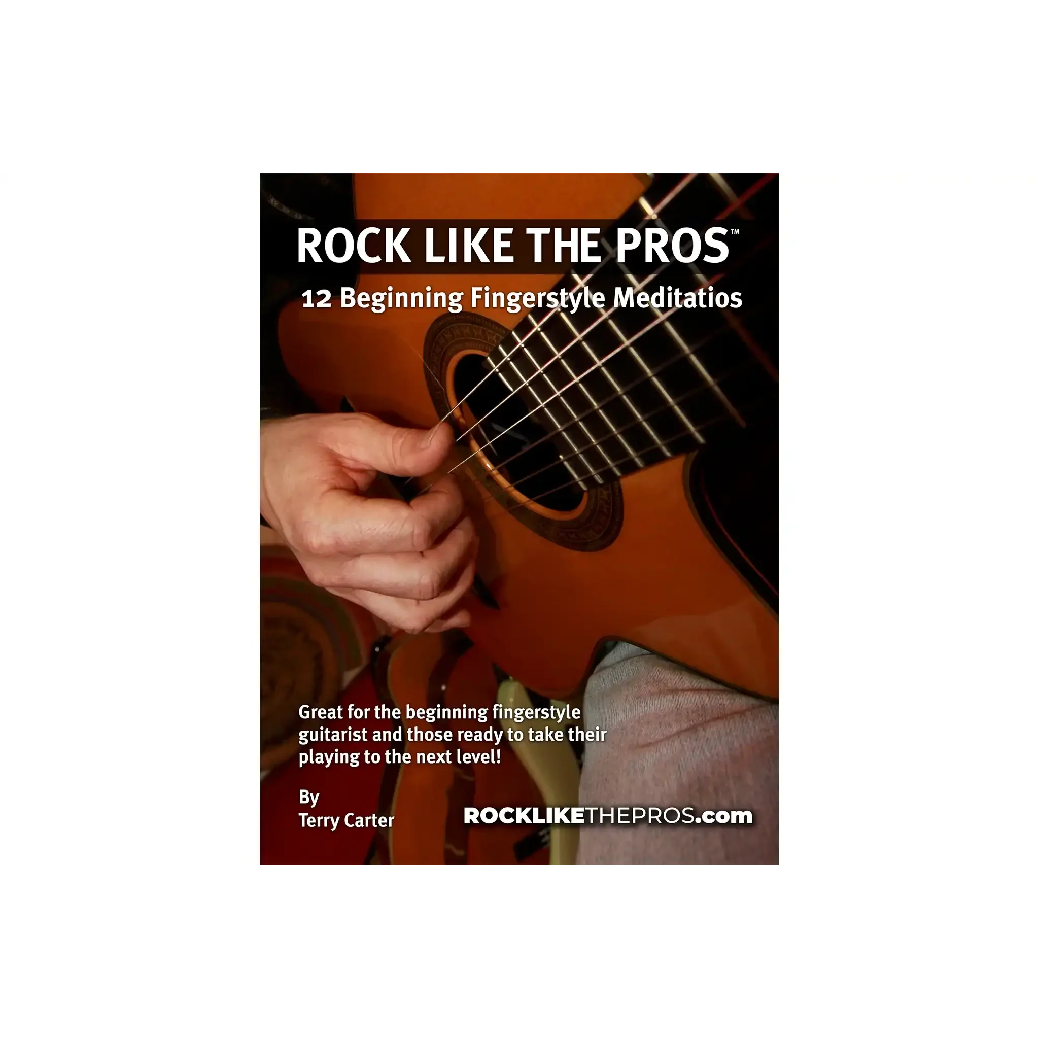 Rock Like The Pros 12 Beginning Guitar Fingerstyle Mediatios
