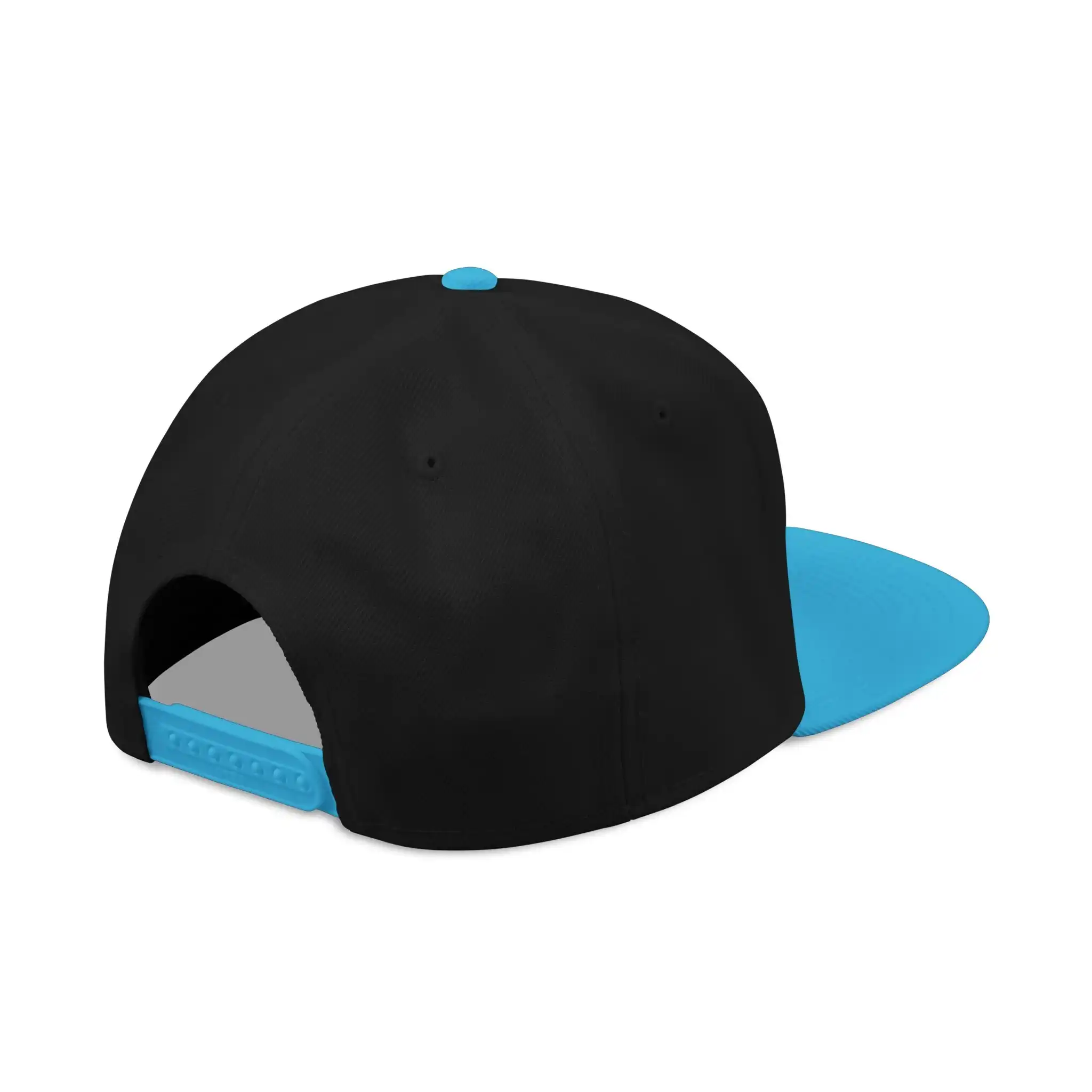Rock Like The Pros Embroidered Snapback Hat - White Logo - Image 20