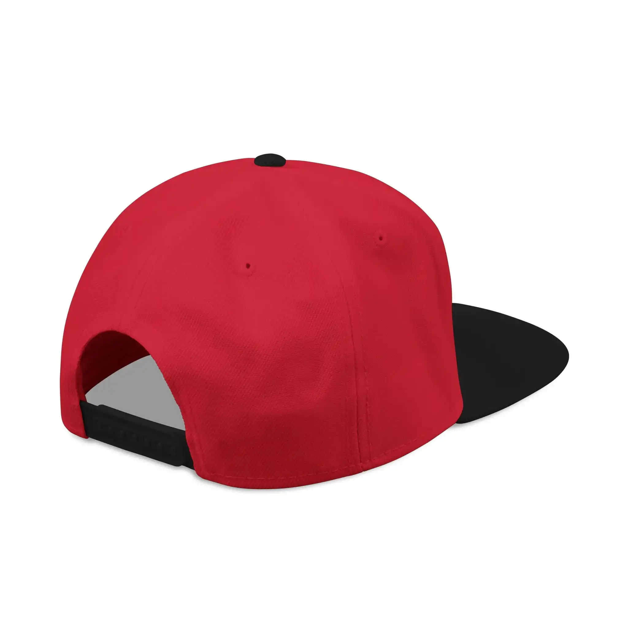 Rock Like The Pros Embroidered Snapback Hat - White Logo - Image 23