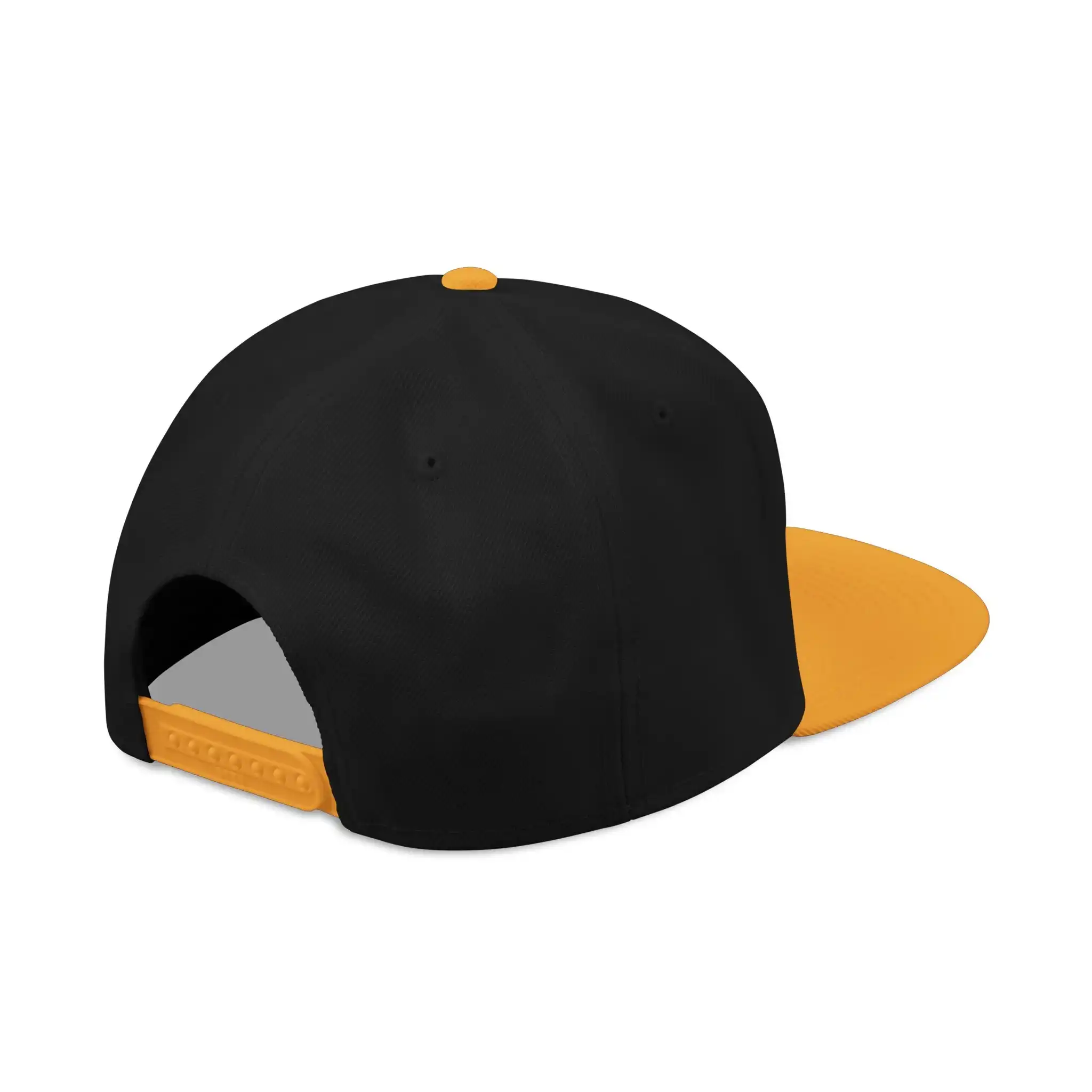 Rock Like The Pros Embroidered Snapback Hat - White Logo - Image 24