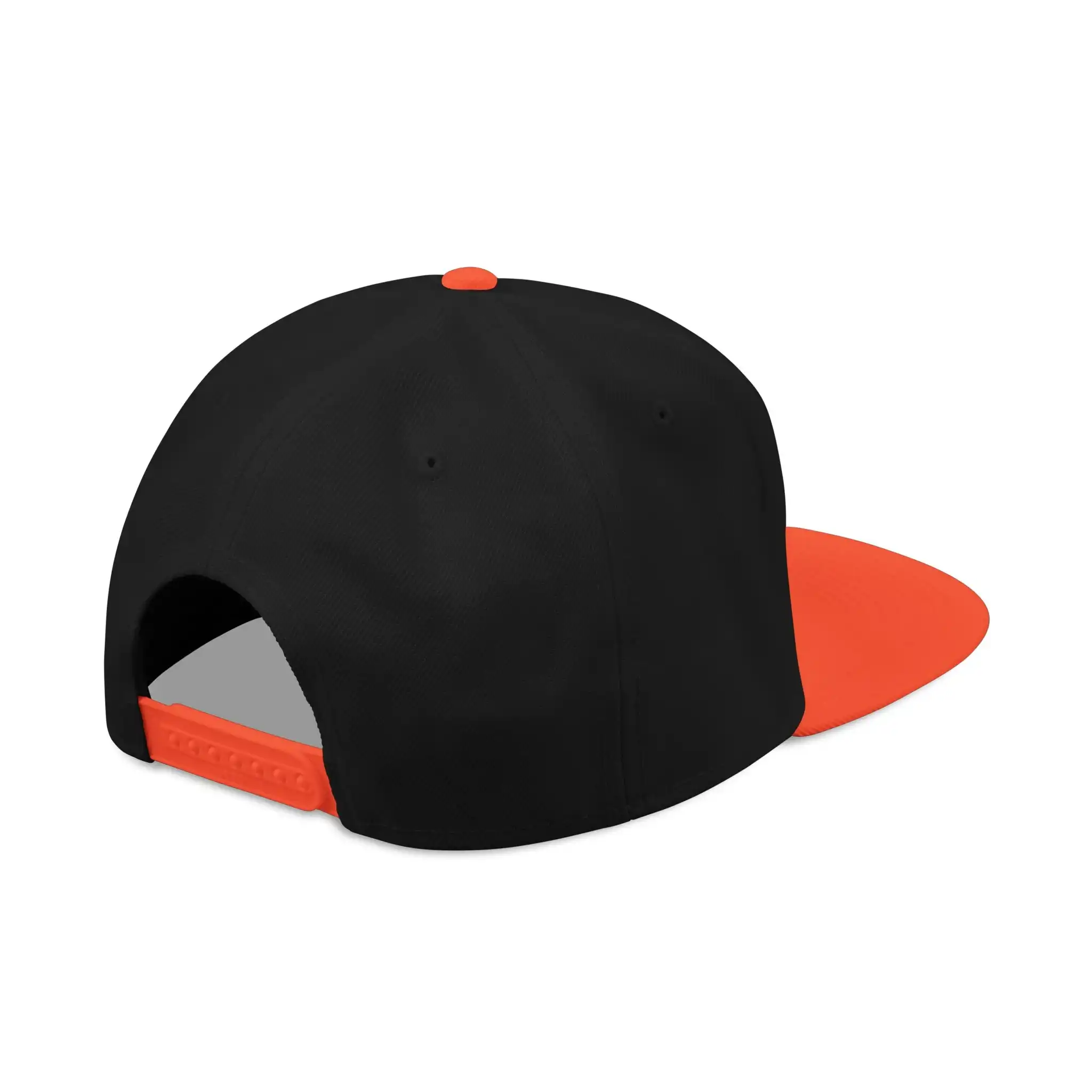 Rock Like The Pros Embroidered Snapback Hat - White Logo - Image 25
