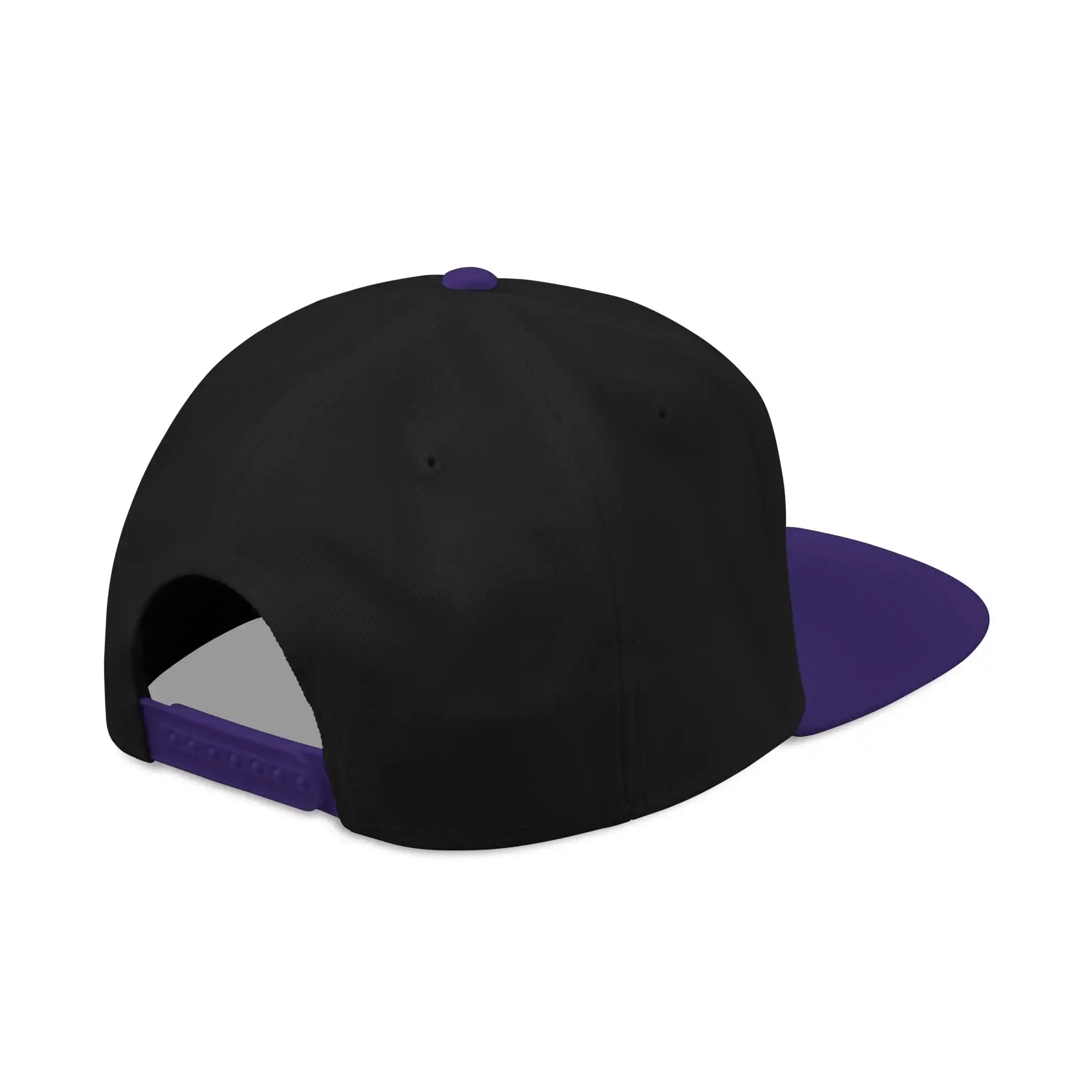 Rock Like The Pros Embroidered Snapback Hat - White Logo - Image 26