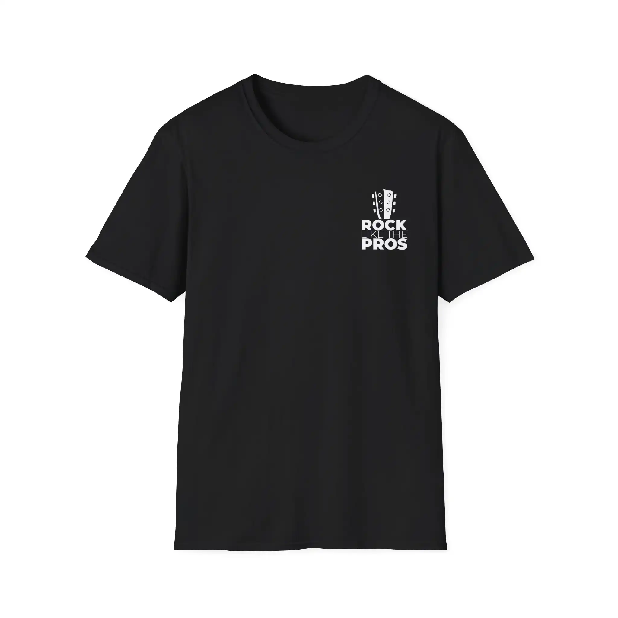 Rock Like The Pros T-Shirt - White Logo