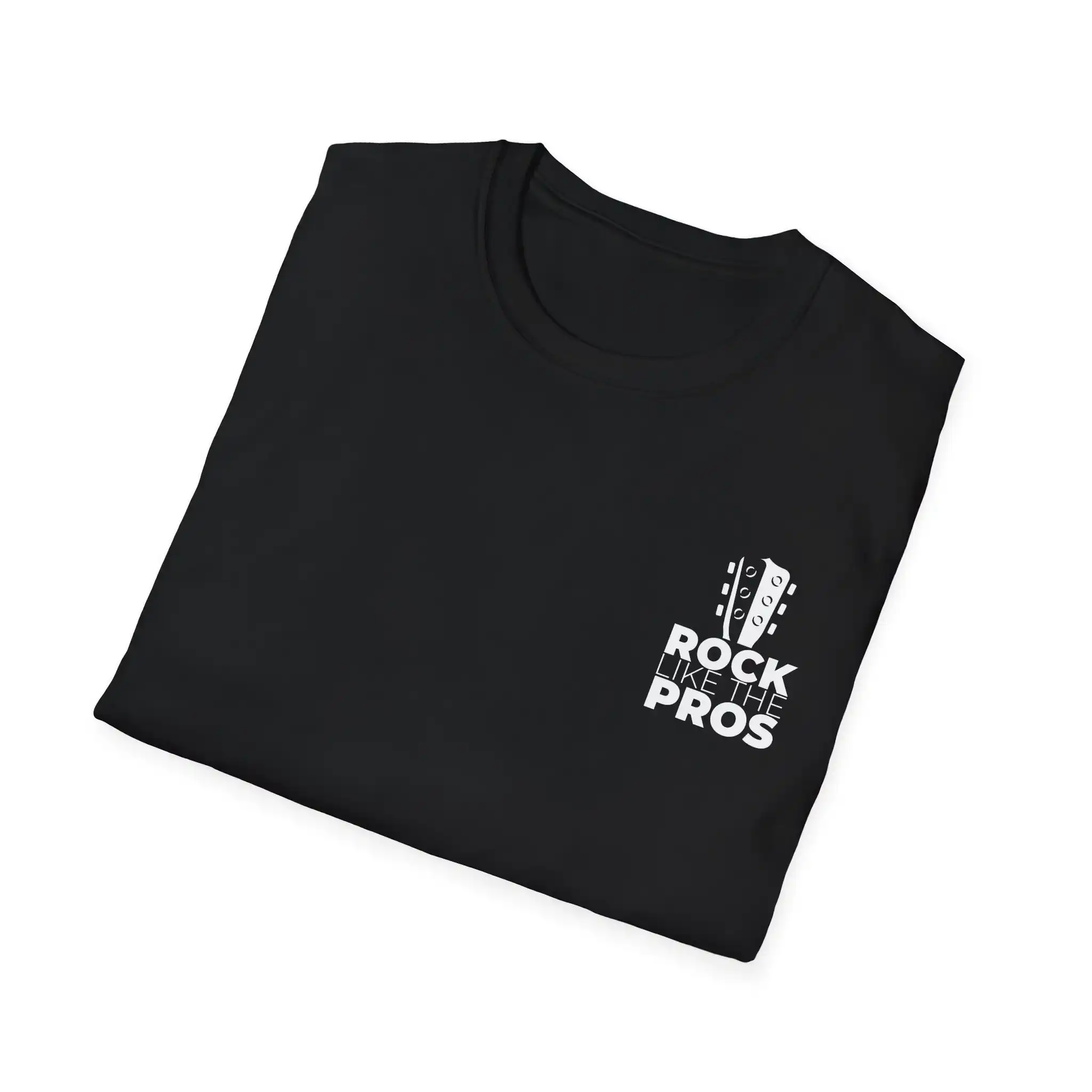 Rock Like The Pros T-Shirt - White Logo - Image 10