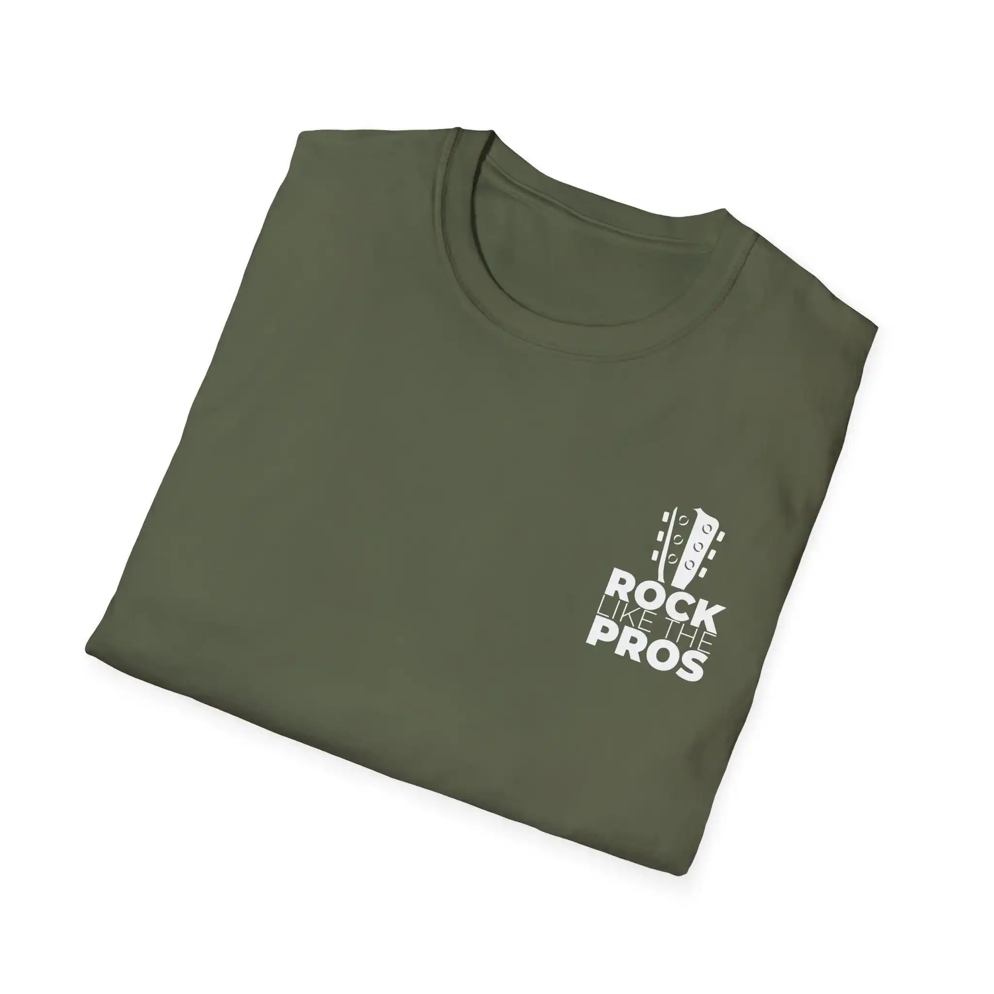 Rock Like The Pros T-Shirt - White Logo - Image 13