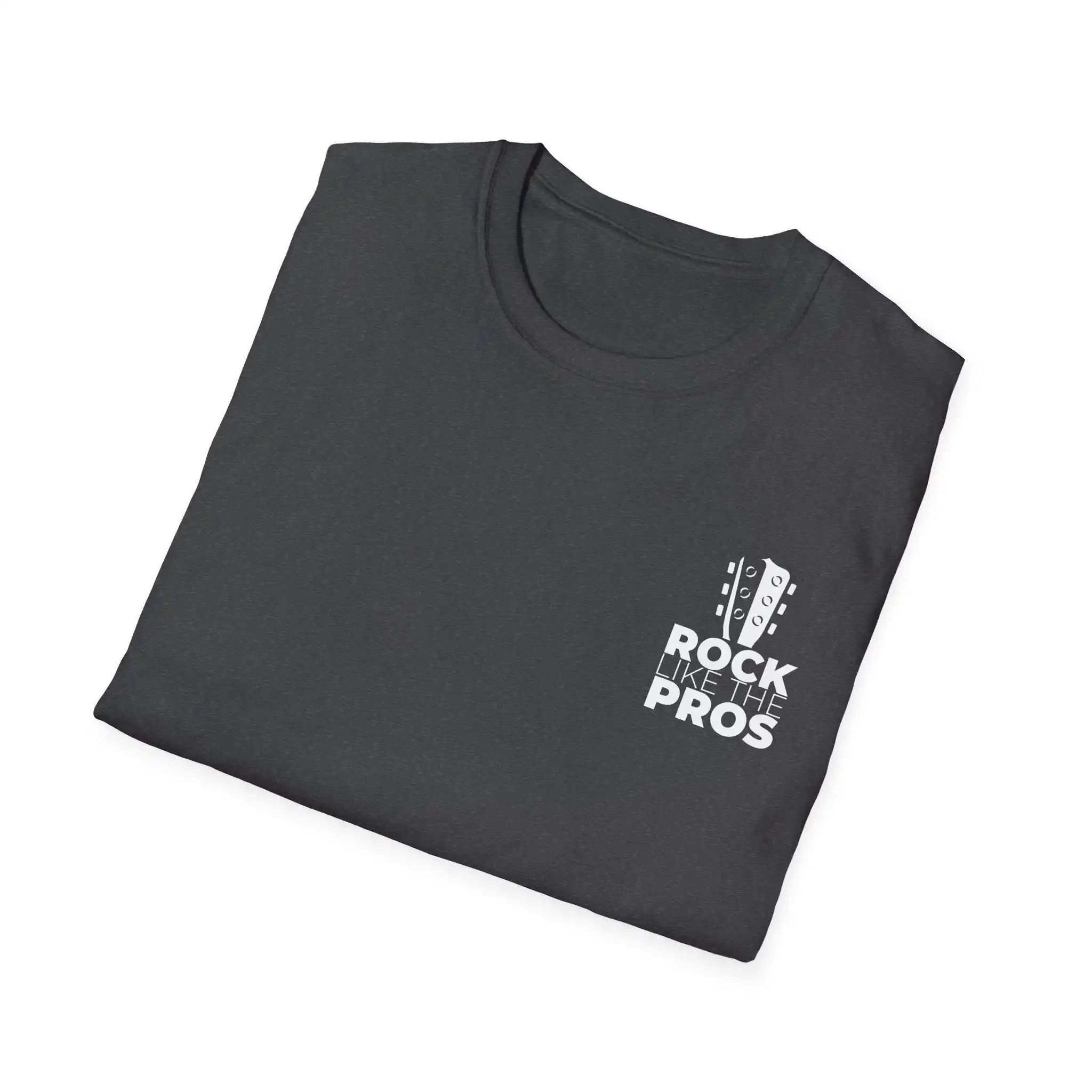 Rock Like The Pros T-Shirt - White Logo - Image 16
