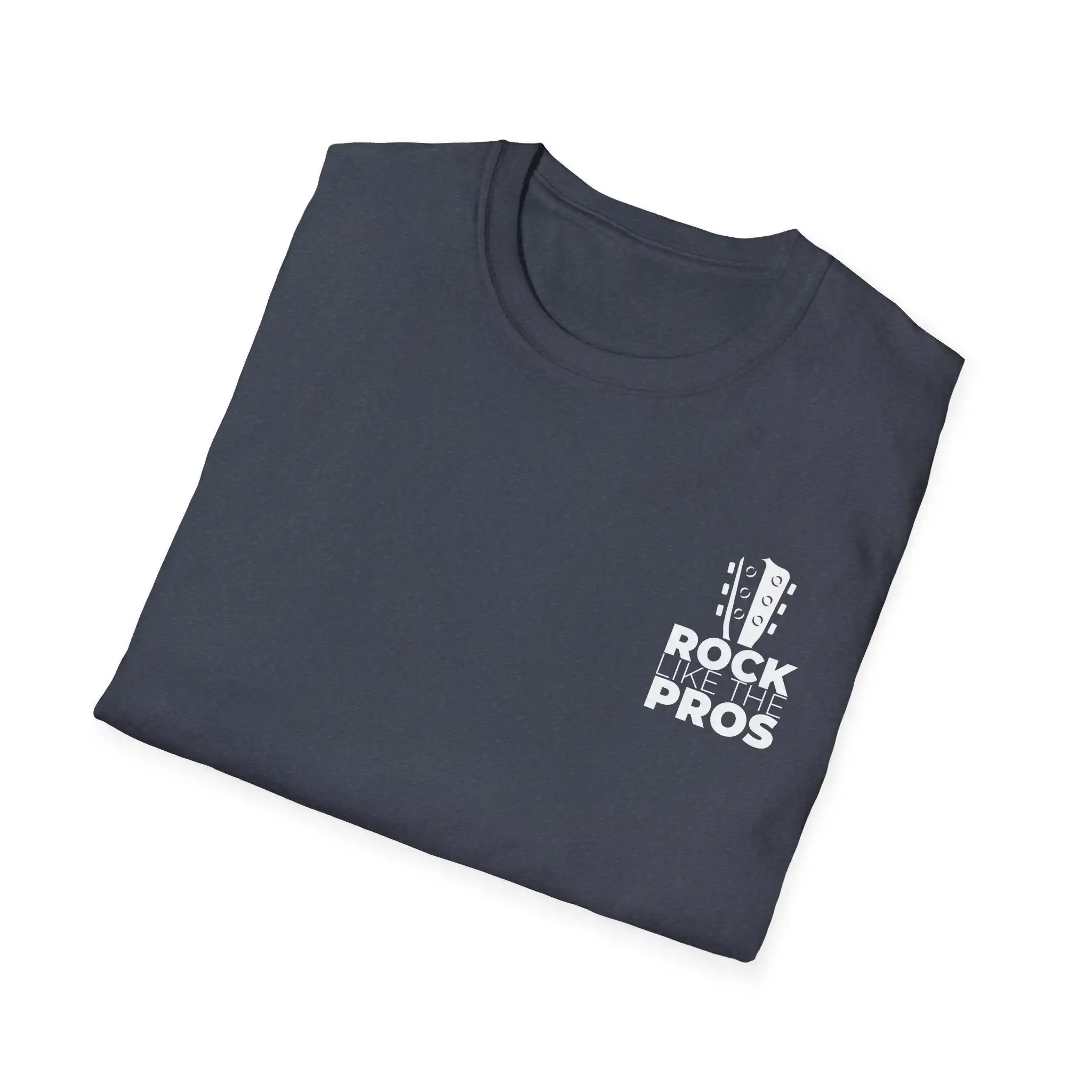Rock Like The Pros T-Shirt - White Logo - Image 25