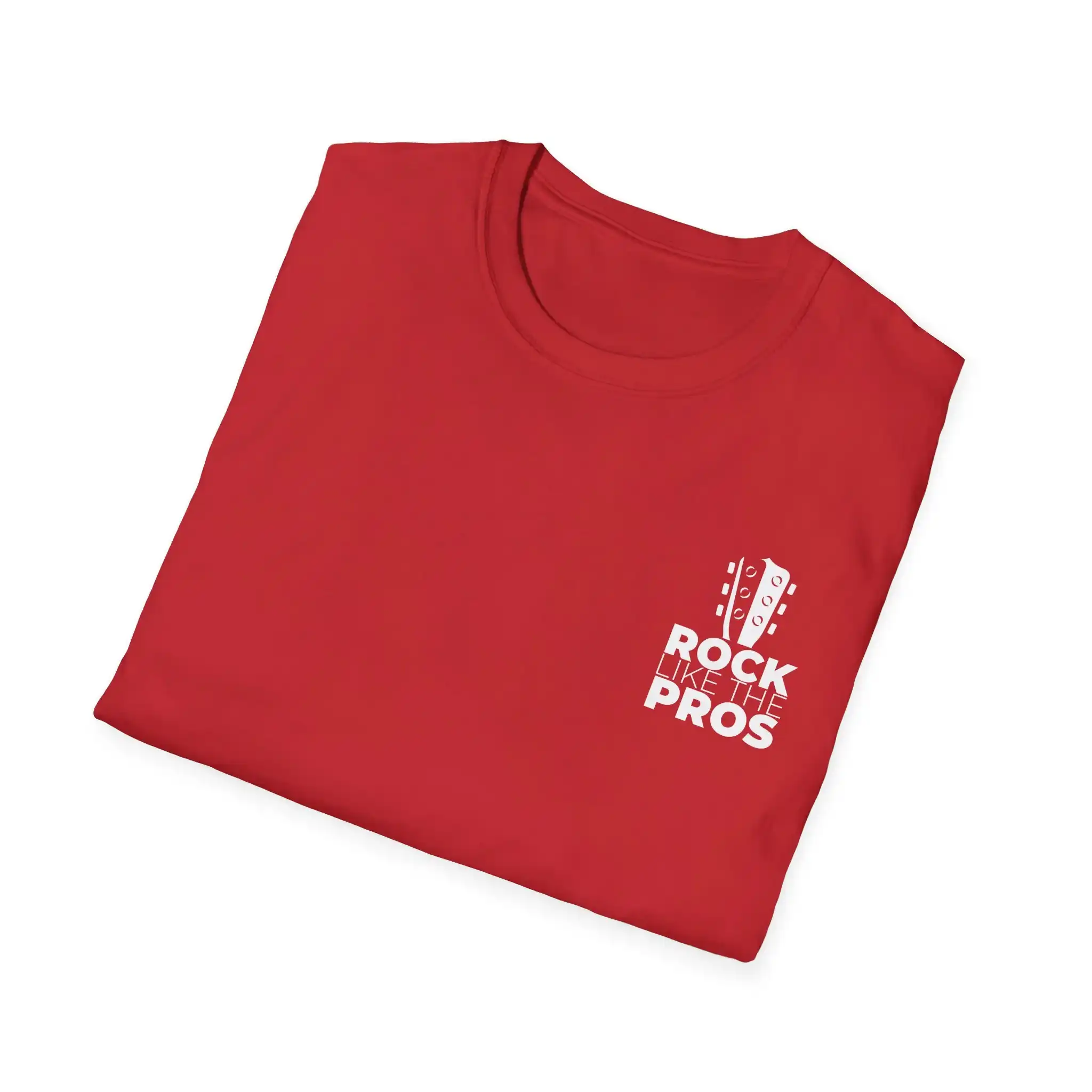 Rock Like The Pros T-Shirt - White Logo - Image 28