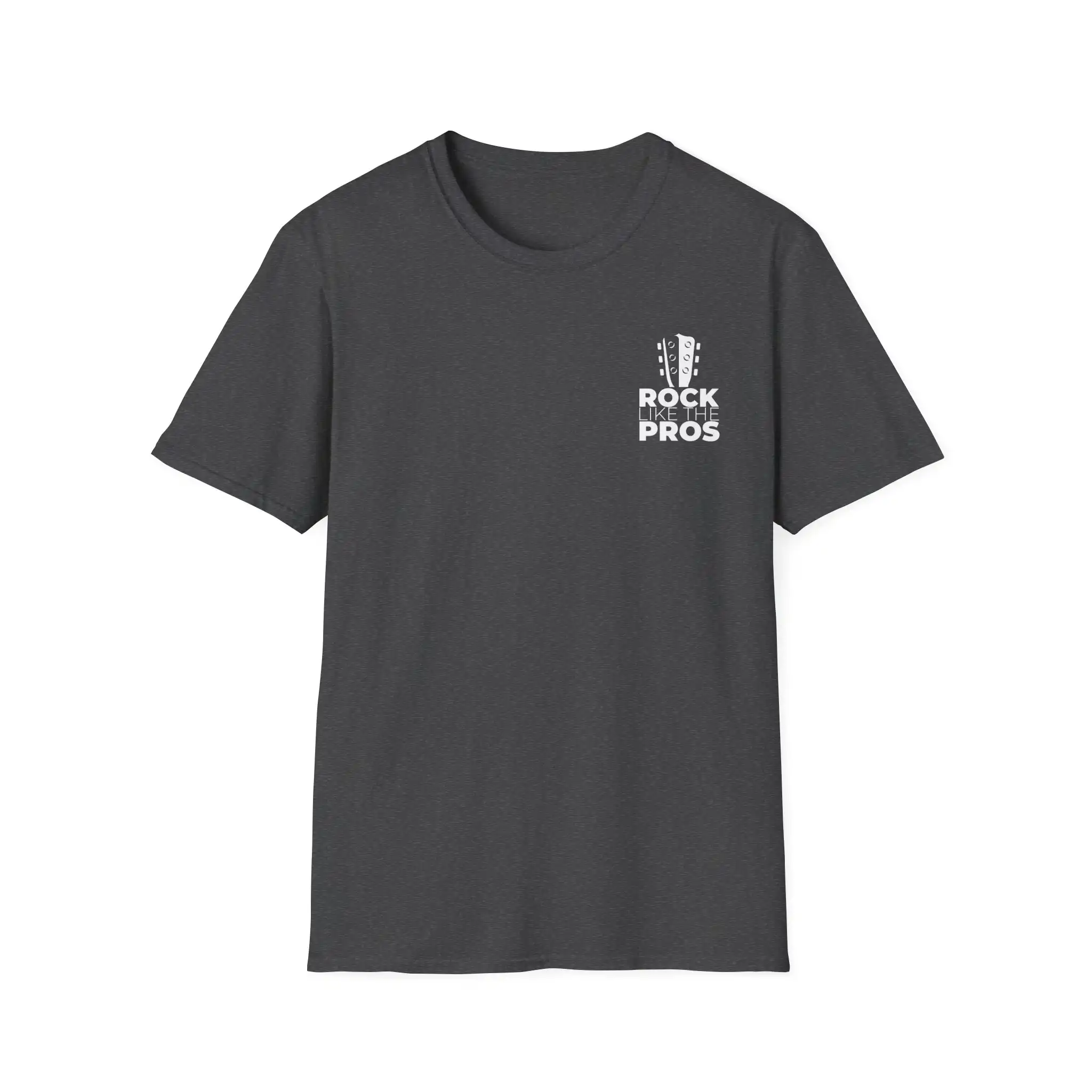 Rock Like The Pros T-Shirt - White Logo - Image 3