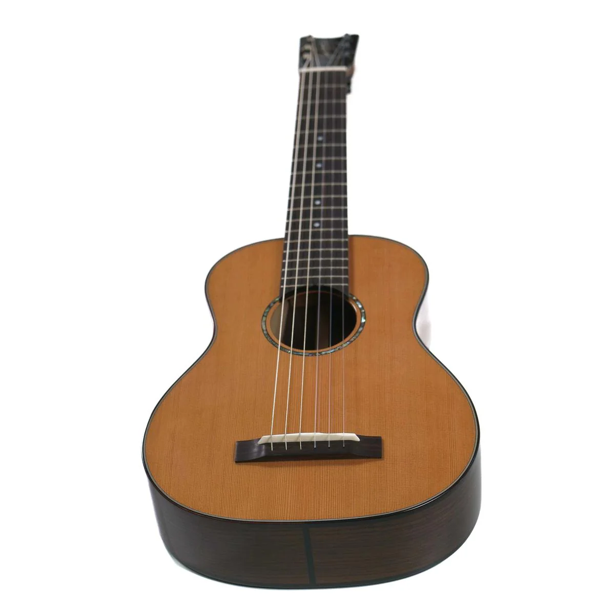 Romero Creations RC-B6-CRW 6-String Nylon Baritone Guitarlele - Image 4