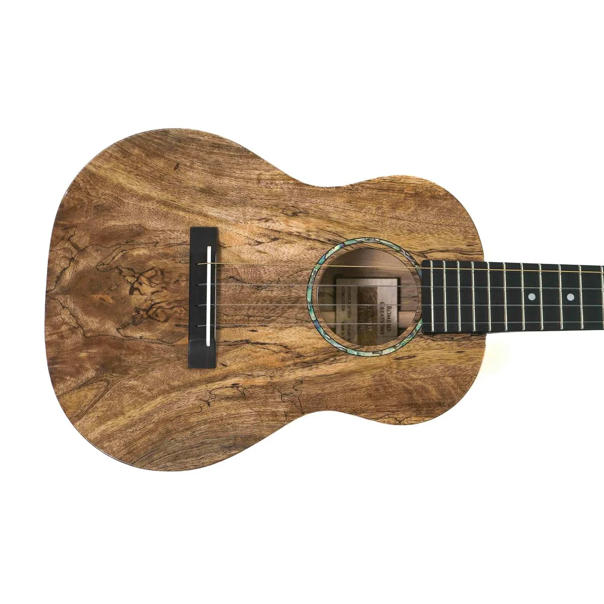 Romero Creations RC-GT-MG Spalted Mango Grand Tenor Ukulele