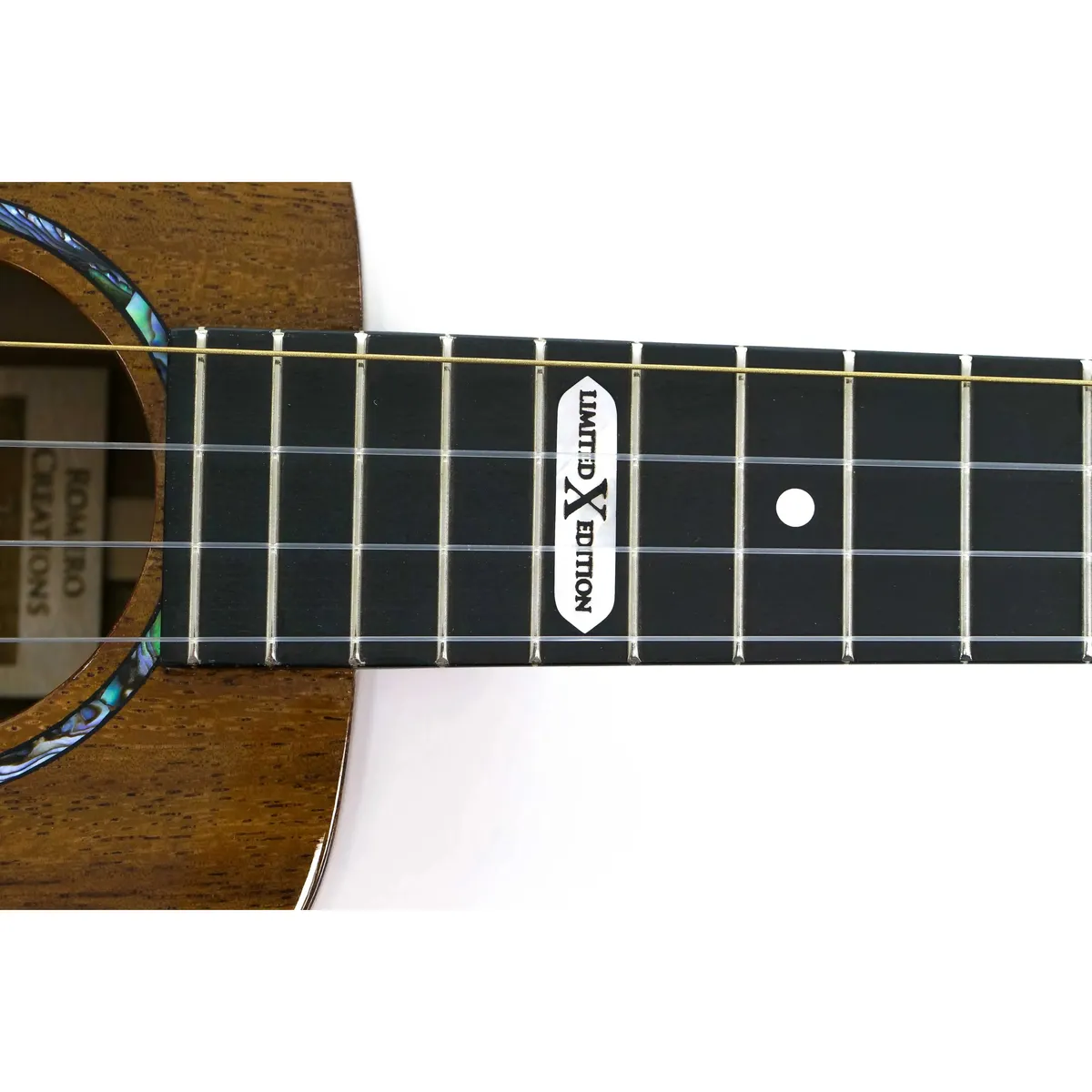 Romero Creations RC-TTD-P Phoenix Wood Tiny Tenor Dreadnought Ukulele - Image 6