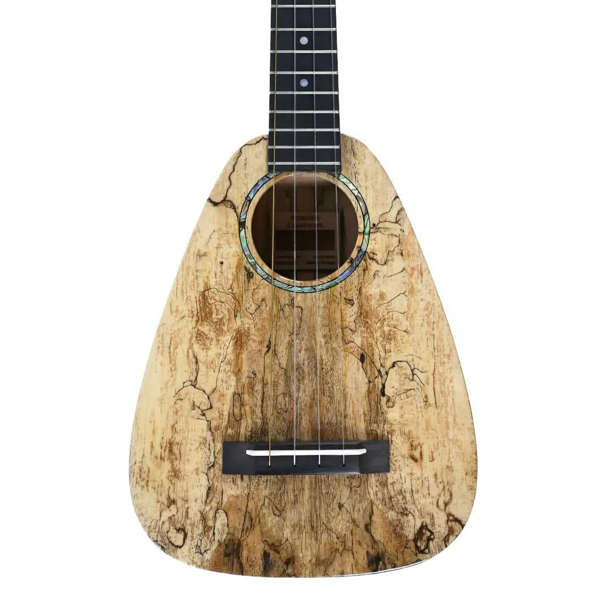 Romero Creations TTMG Spalted Mango Tiny Tenor Ukulele