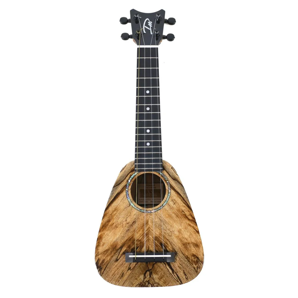 Romero Creations XSMG Solid Spalted Mango XS Soprano Ukulele - Image 4