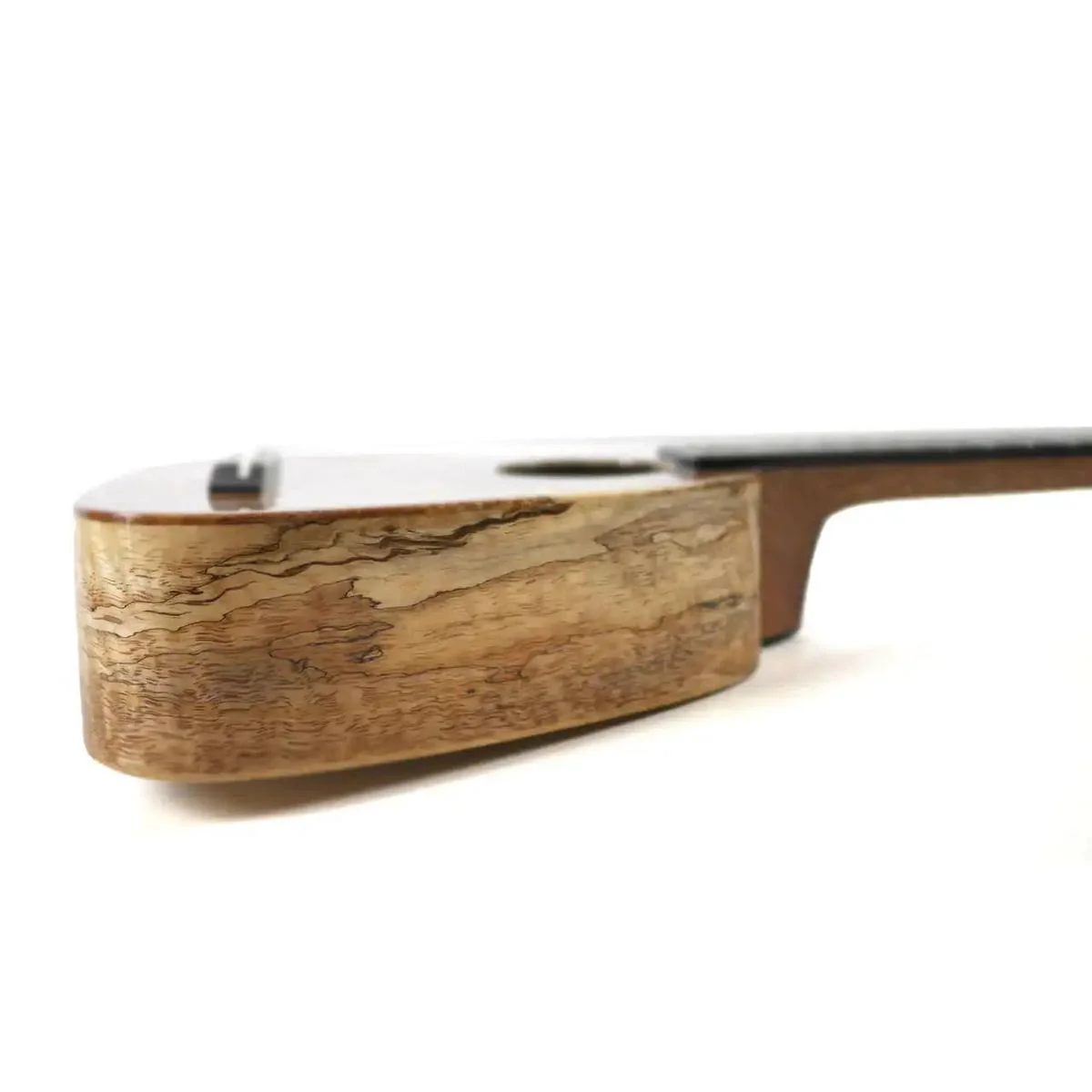 Romero Creations XSMG Solid Spalted Mango XS Soprano Ukulele - Image 3
