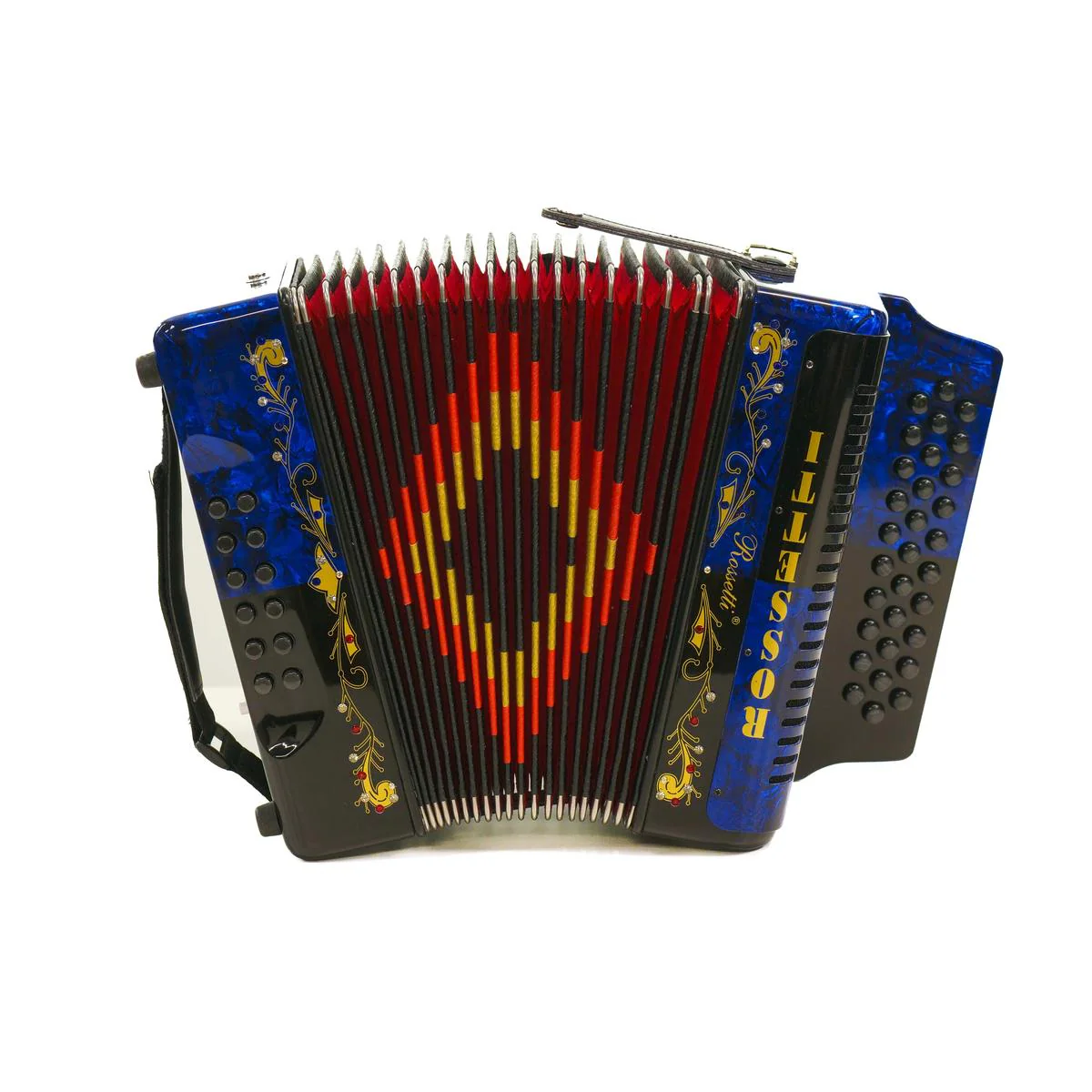 Rossetti 31 Button 12 Bass Accordion - Key of F Bb Eb
