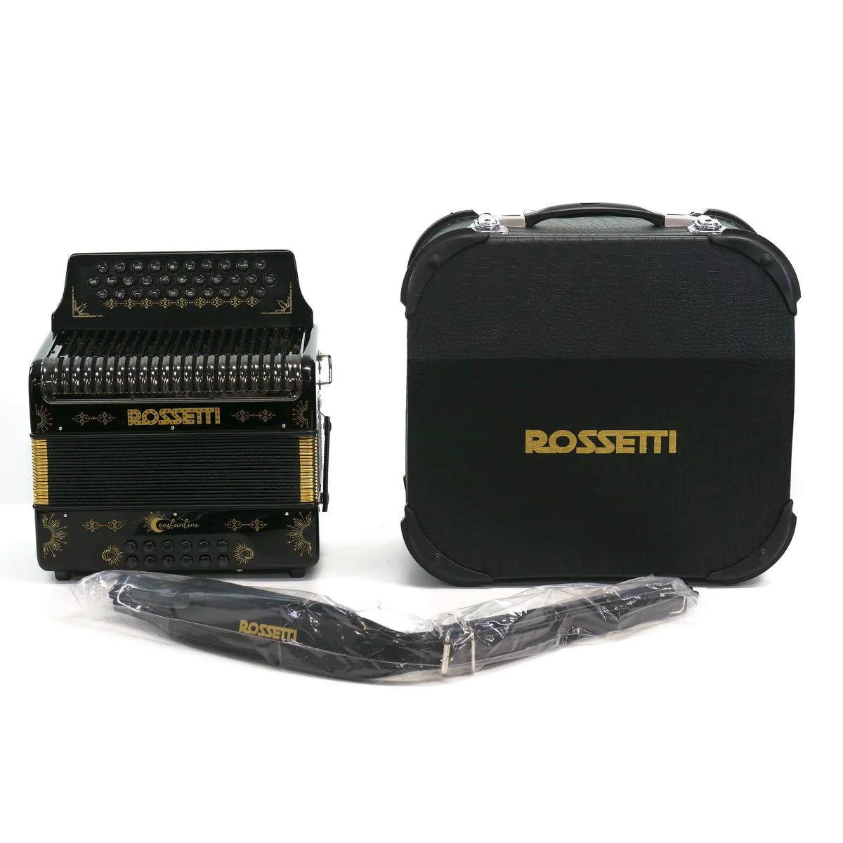 Rossetti 31 Button 12 Bass Constantine Accordion - Key of F Bb Eb - Image 2