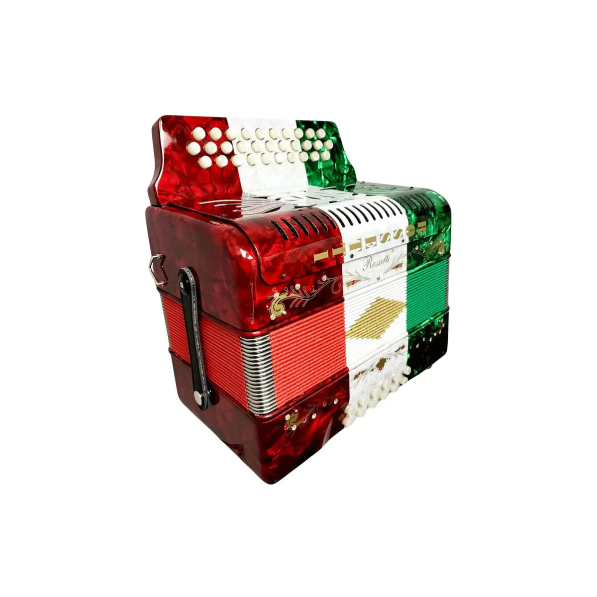 Rossetti 3112-GCF-RWG 31 Button Diatonic Button Accordion - Key of GCF - Image 3