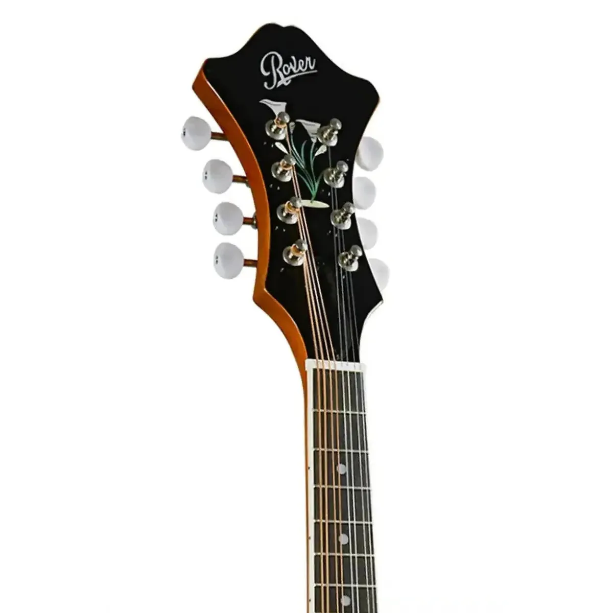 Rover RM-70 Deluxe Vintage Amber A-Model Mandolin - Image 4