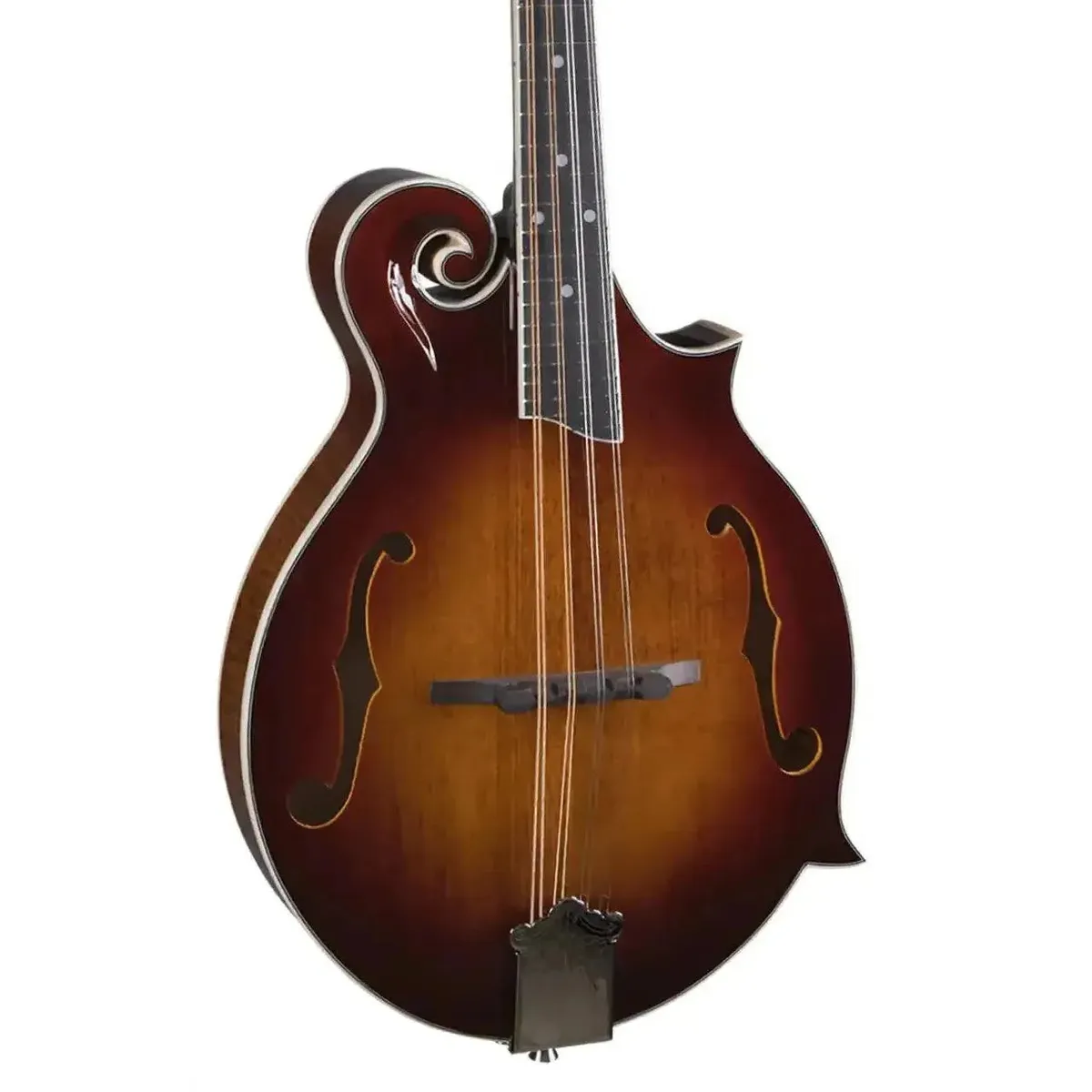 Rover RM-85 Deluxe Traditional Burgundy Burst F-Model Mandolin
