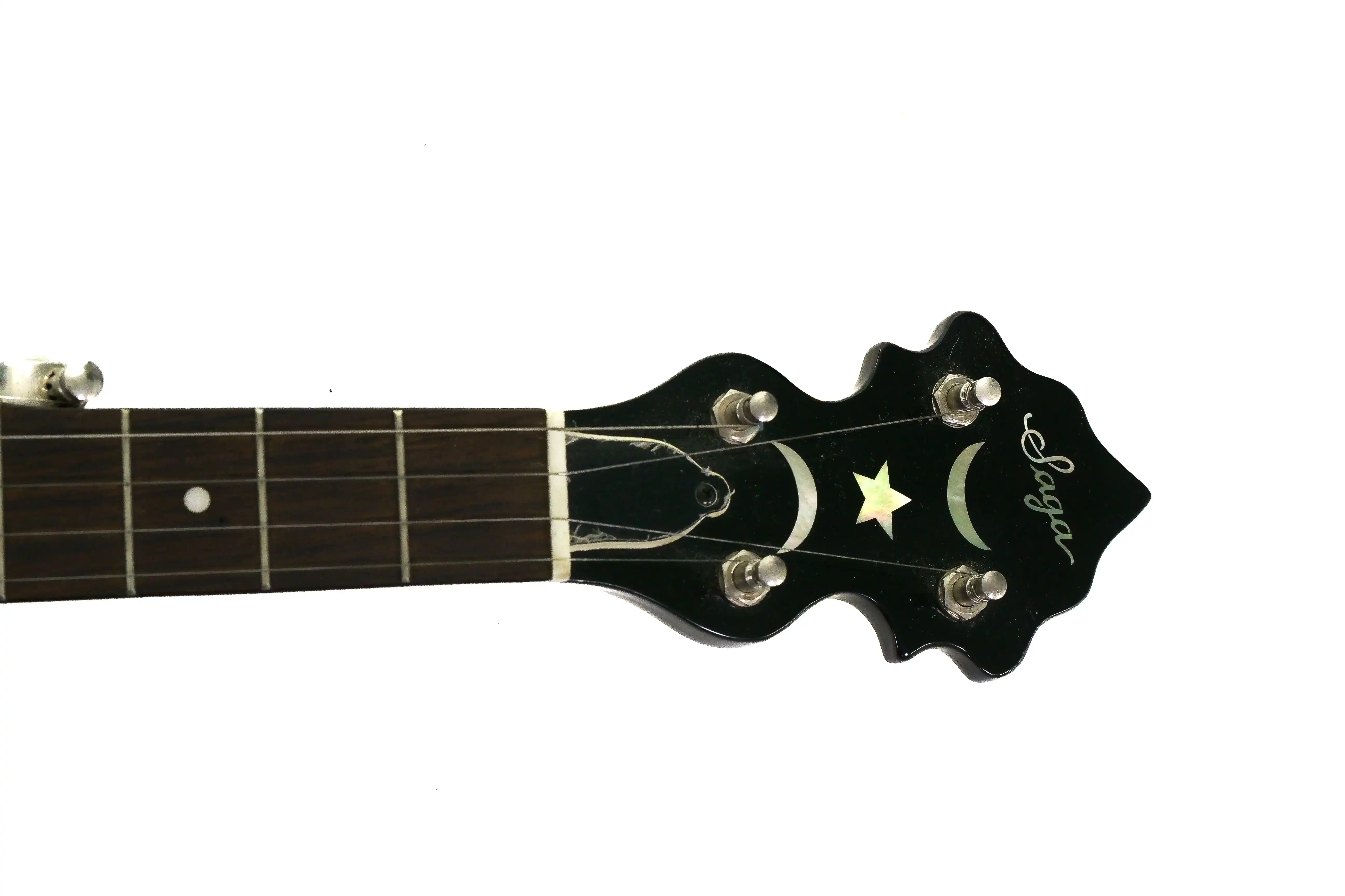 Saga Tenor 5-String Open Back Banjo "Neta" - Pre-Owned - Image 8