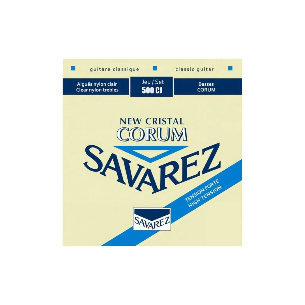 Savarez 500CJ High Tension Corum New Cristal Classical Guitar Strings