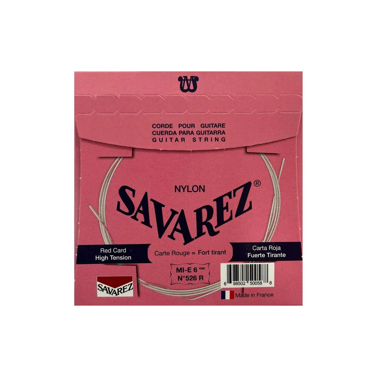 Savarez 520F Normal Tension Traditional Classical Guitar Strings - Red Card - Image 2