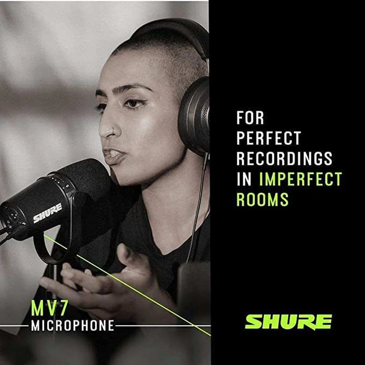 Shure MV7 USB Podcast Microphone - Black - Image 7