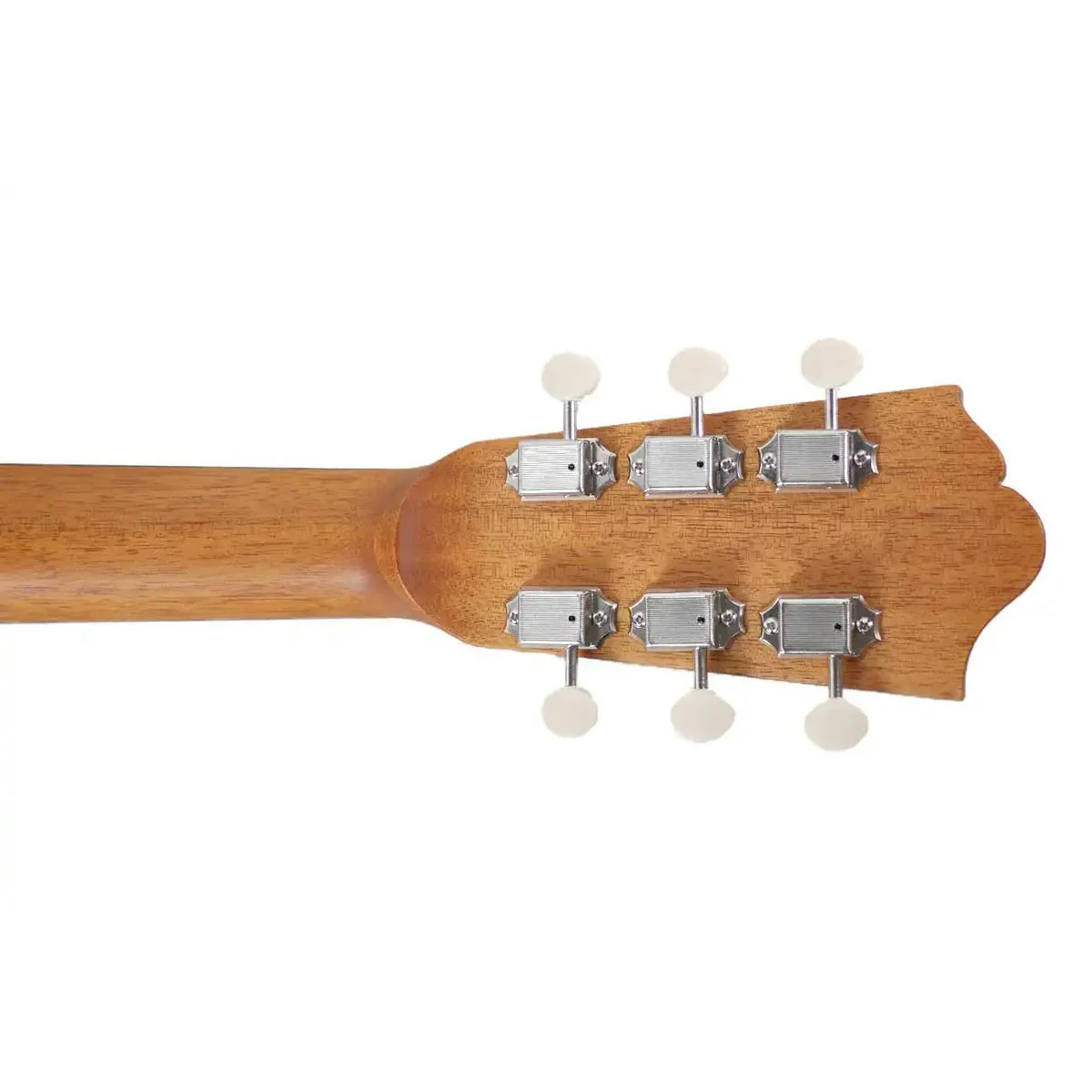 Singer P01-BLK Black Solid Sitka Spruce Parlor Acoustic Guitar - Image 7